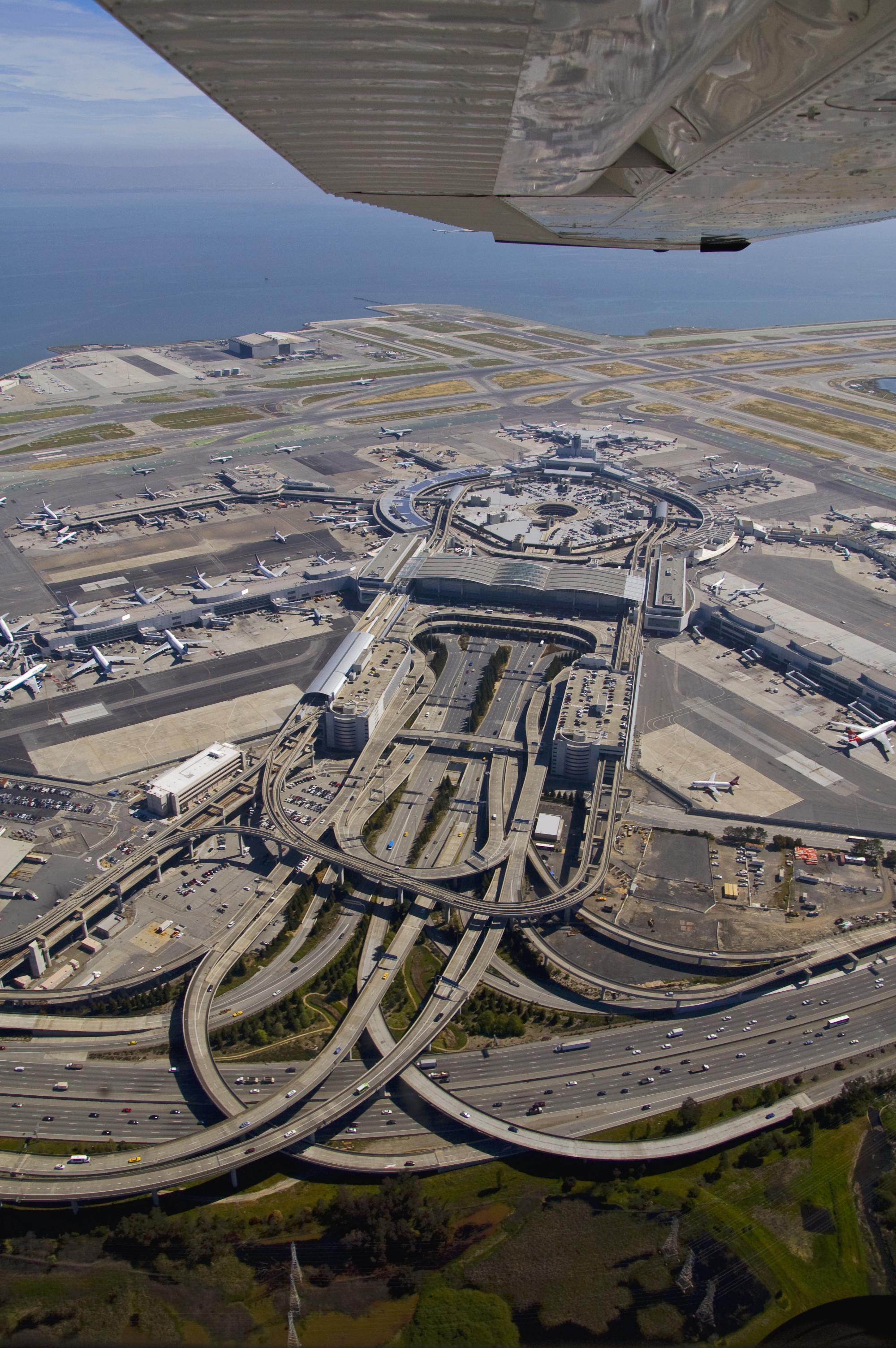 ITAP of SFO from above in a Cessna. | Scrolller