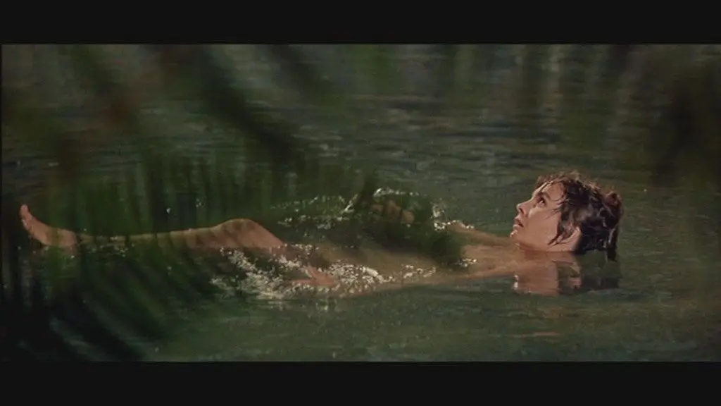 Jean Simmons in vintage cinema nudes, pinup shots, and a white dress
