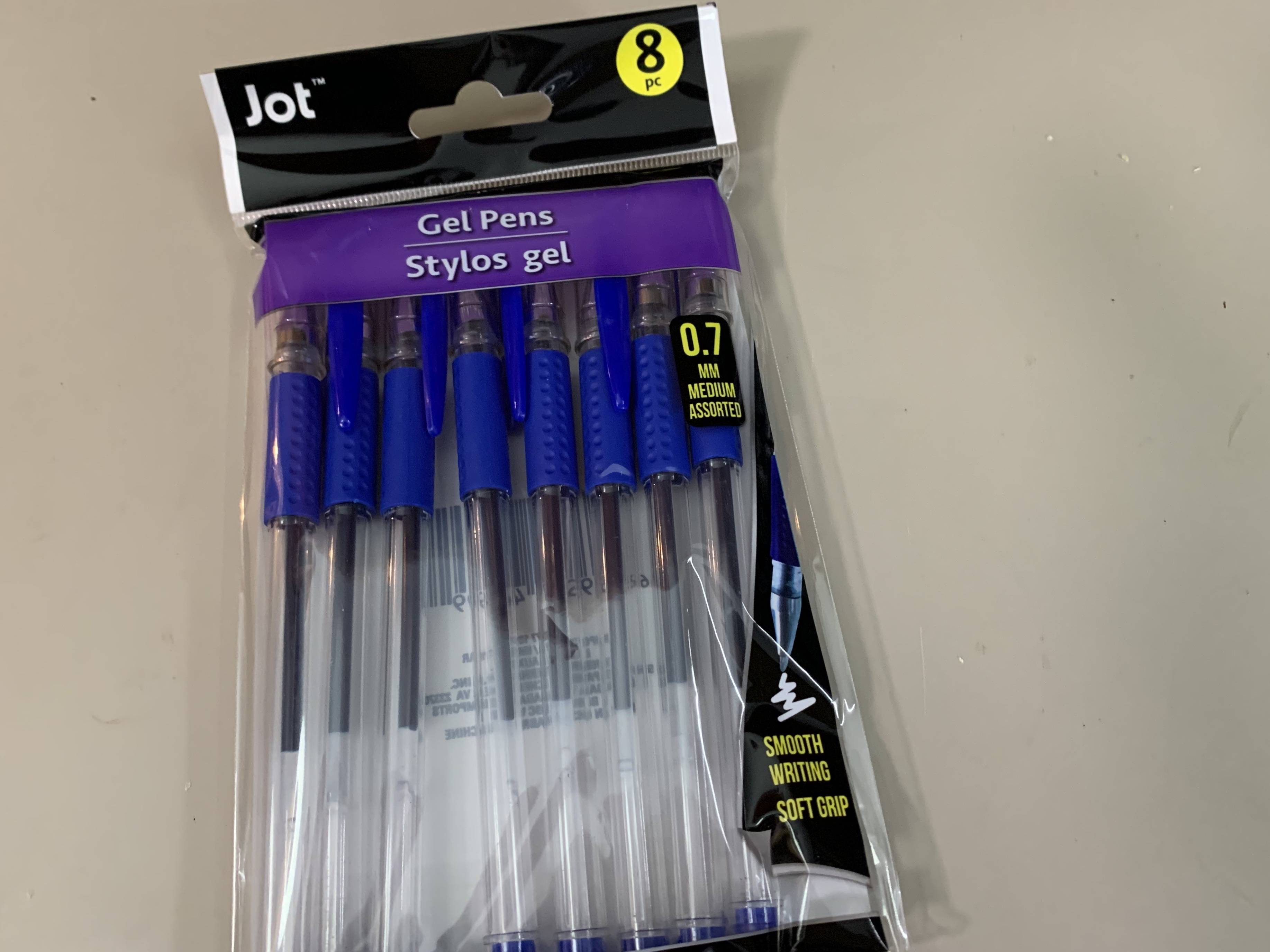 Jot Gel Pens from Dollar Tree Scrolller