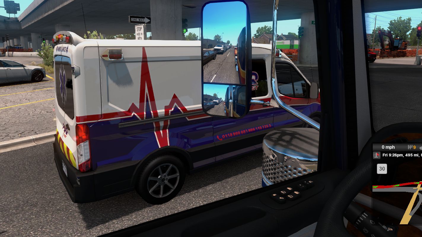 Just noticed that the ATS ambulance number is reference to IT Crowd ...