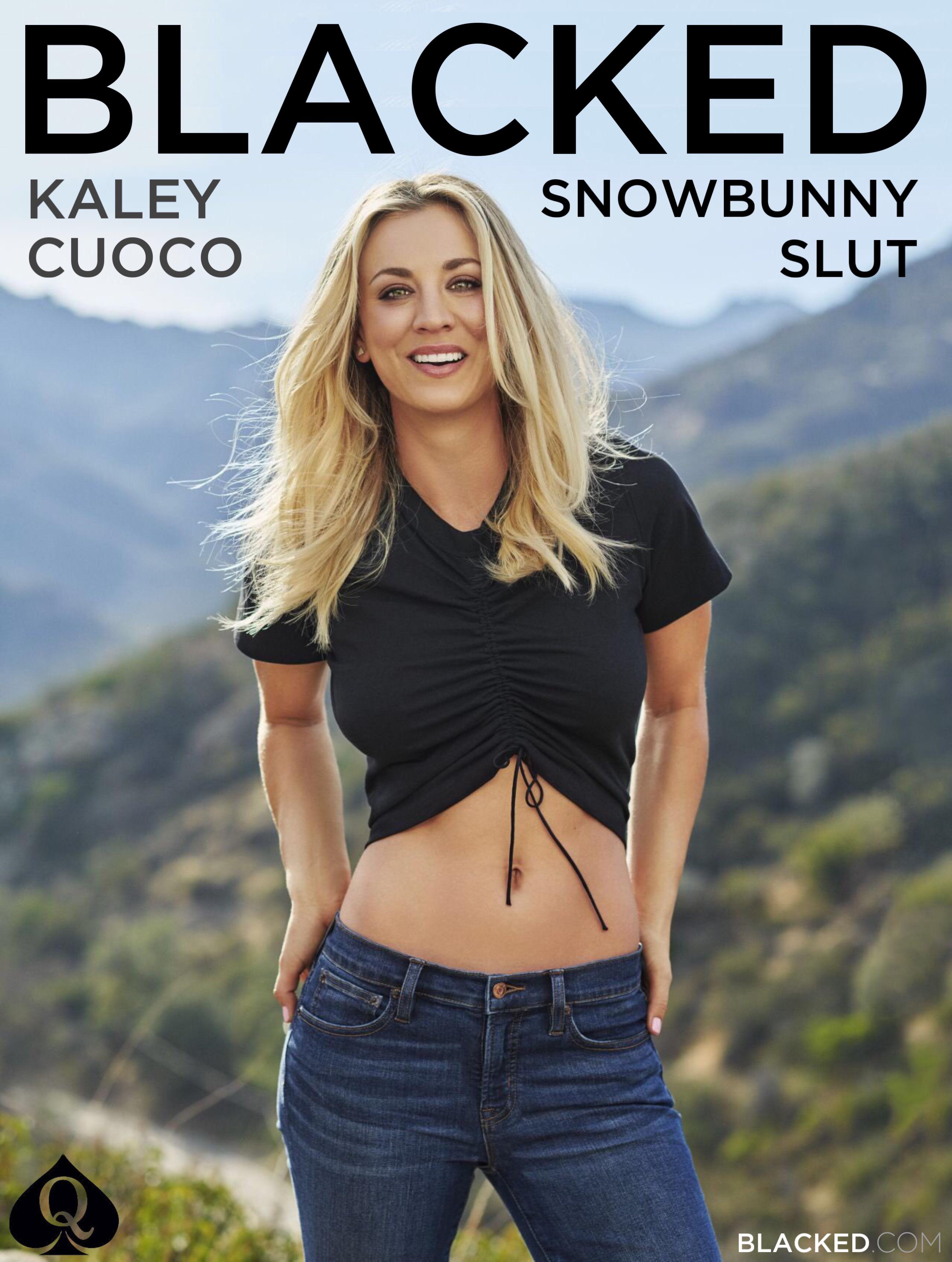 Kaley Cuoco Snowbunny On Blacked Scrolller