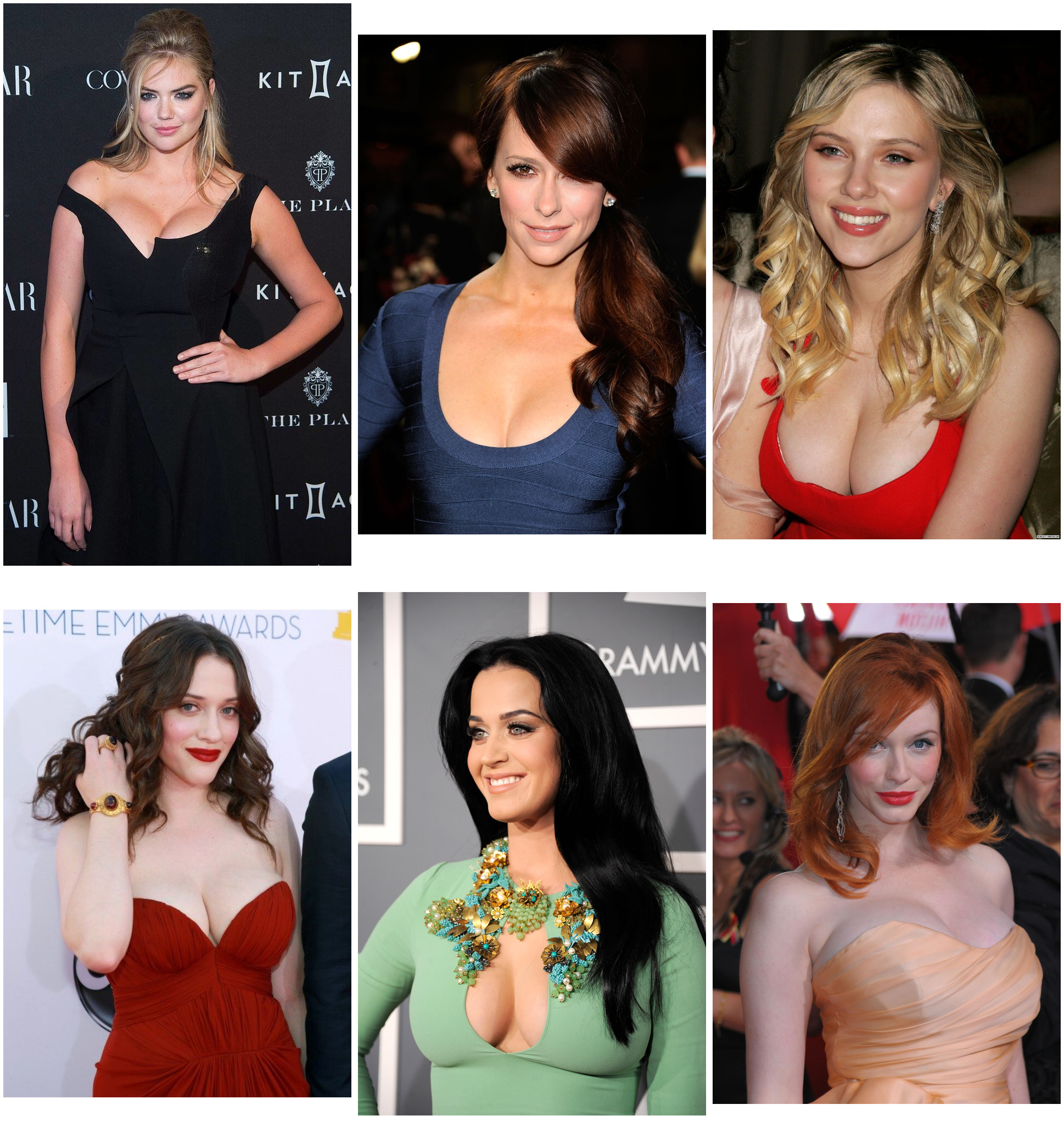 Kate Upton vs Jennifer Love Hewitt vs Scarlett Johansson vs Kat ...