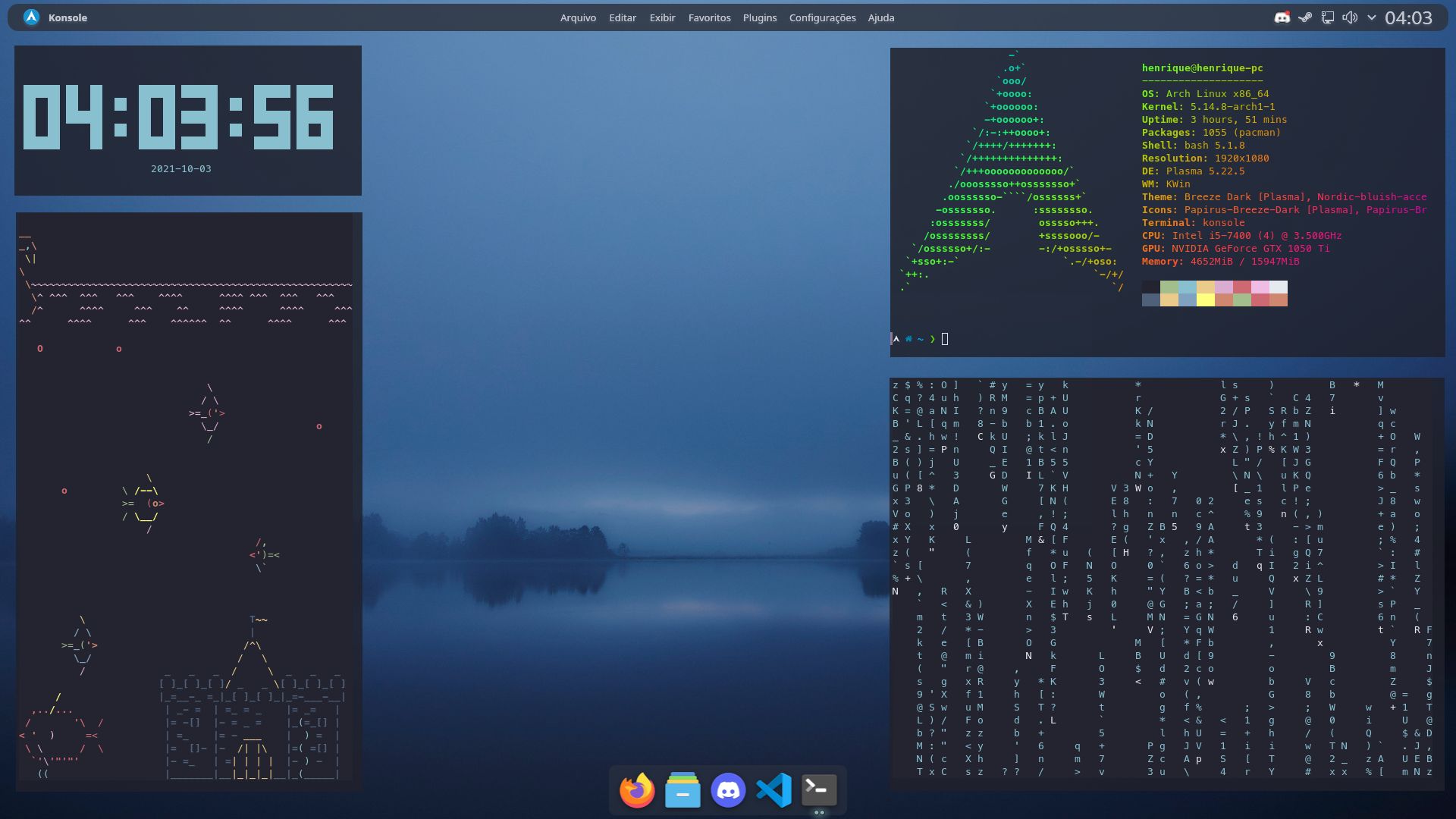 [KDE] My first rice that I made without guidance, and I think it's cool ...