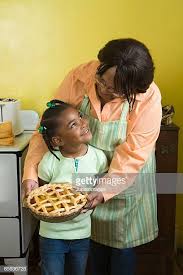 [Keeping it in the family] Ebony GILF teaches innocent granddaughter