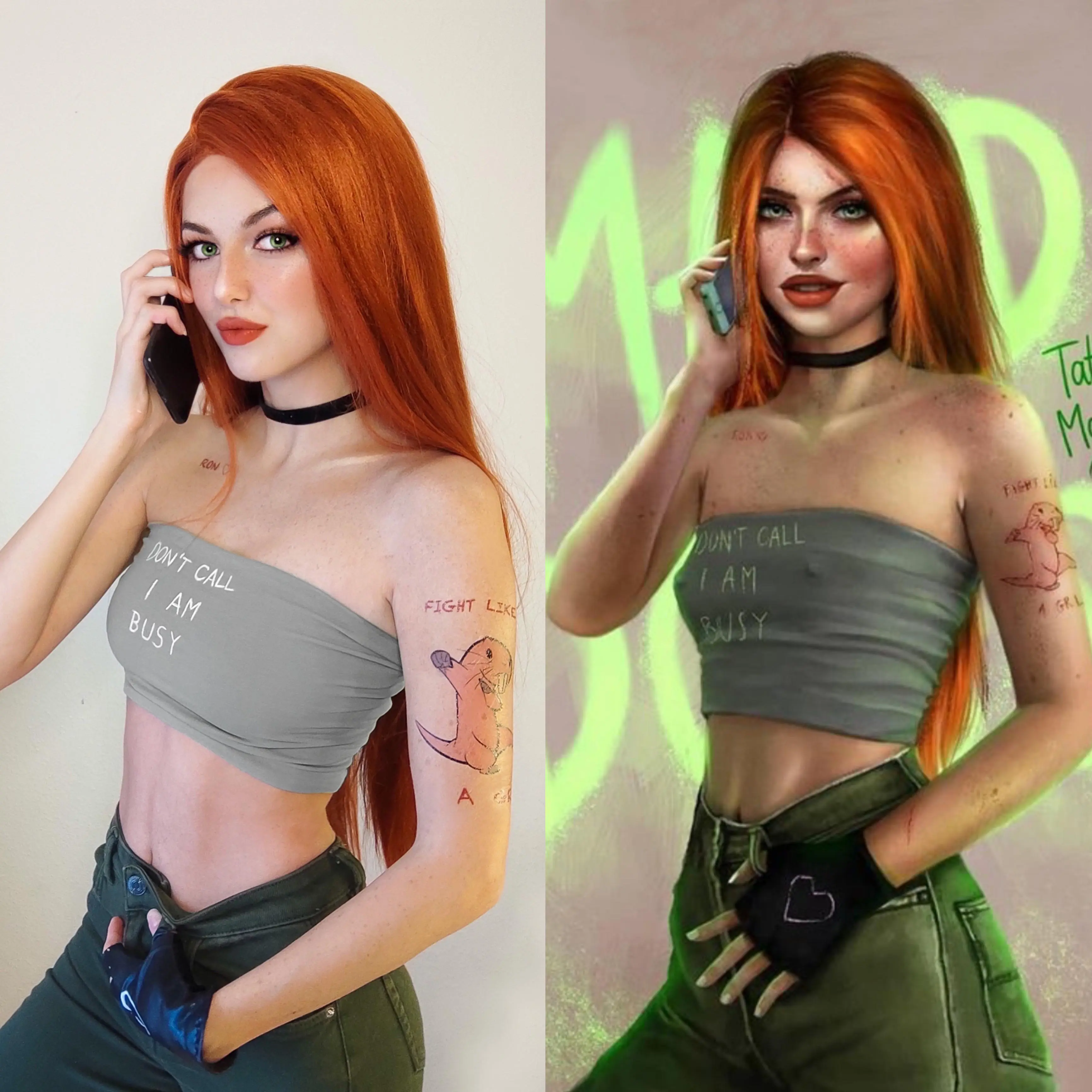 Kim Possible fanart cosplay by MissesSummoner