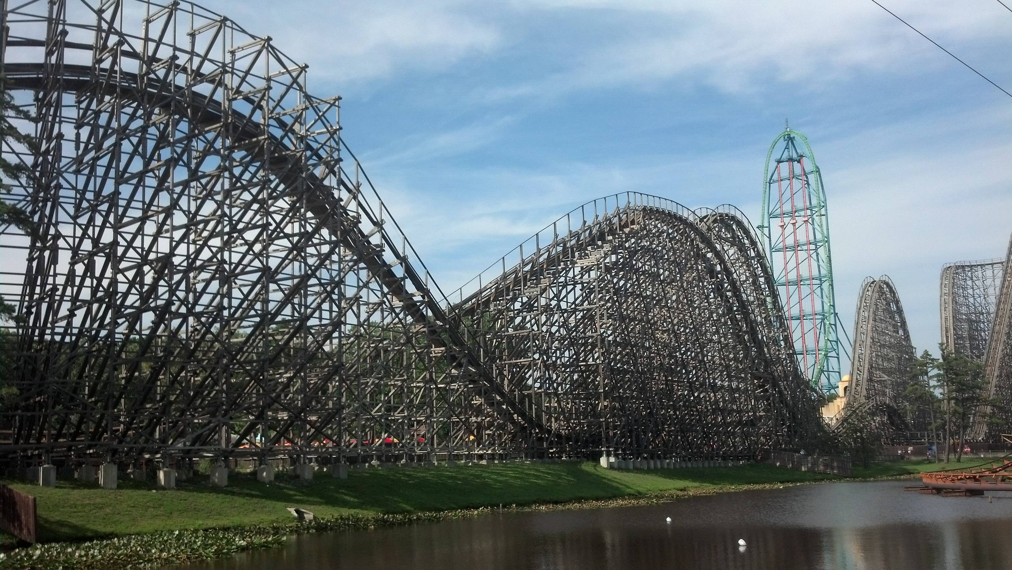 Kingda Ka Behind El Toro Six Flags Great Adventure Oc 3264 X 1840