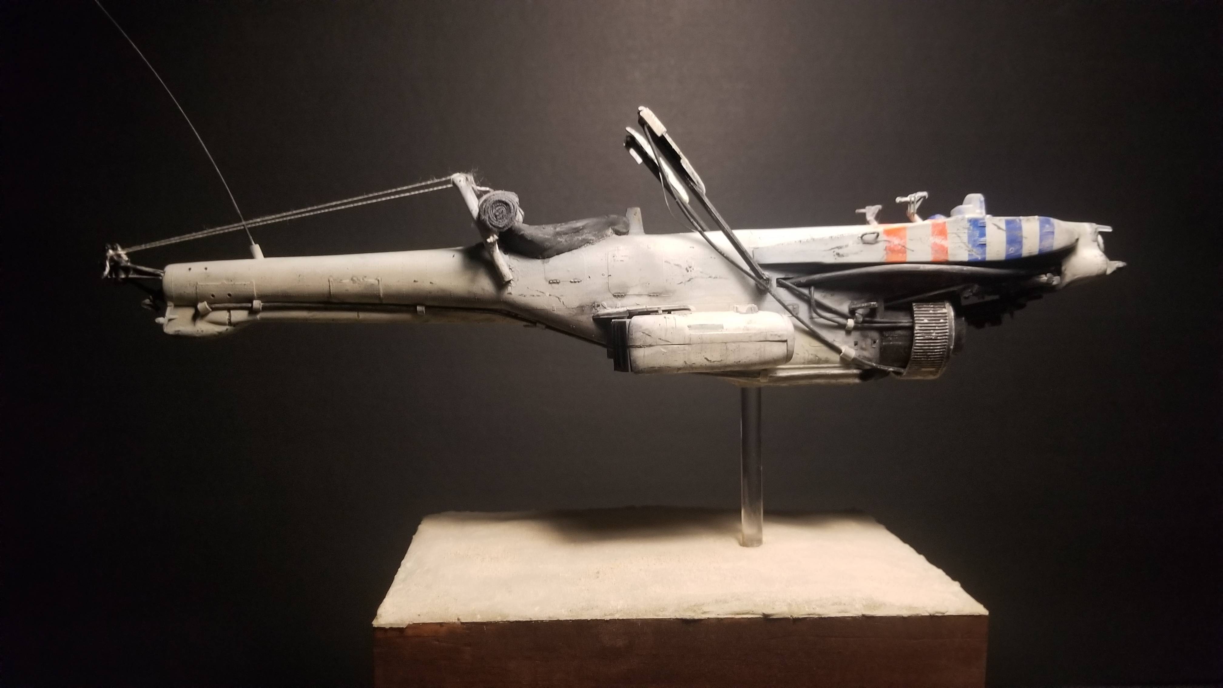 Kitbash / Scratch Built Unnamed Speeder Bike. | Scrolller