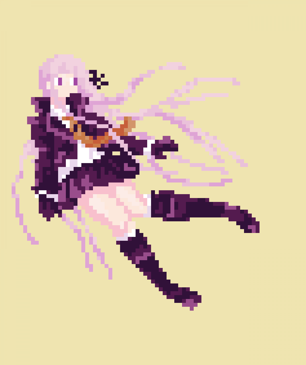 Kyoko pixel art | Scrolller