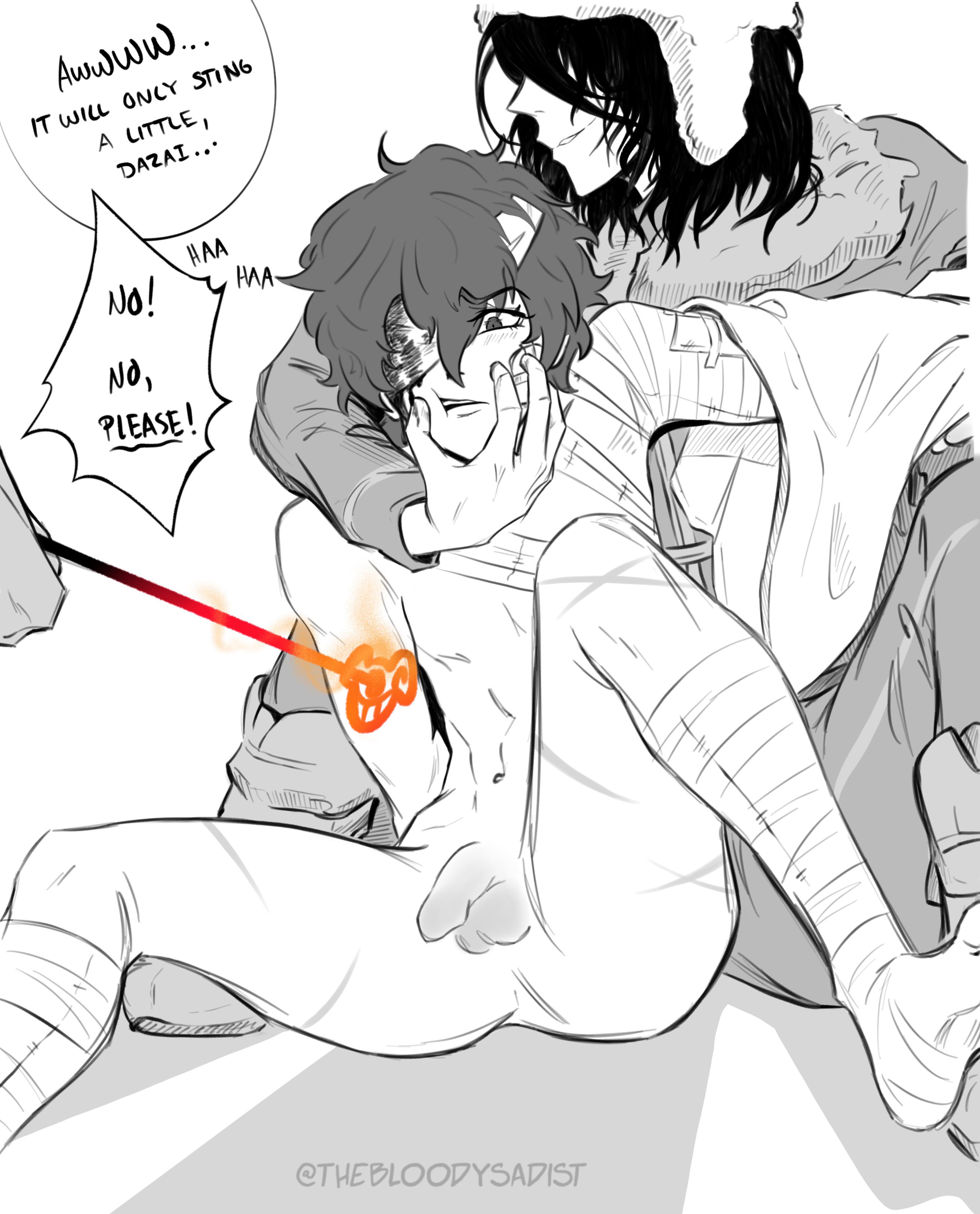 Late) Whumptober day 13: Burns with Dazai and Fyodor Bungo Stray Dogs-it’s ...