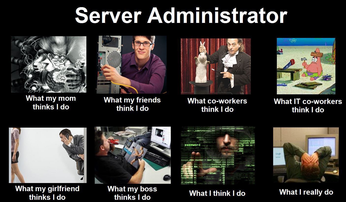 Life of a Server Admin | Scrolller