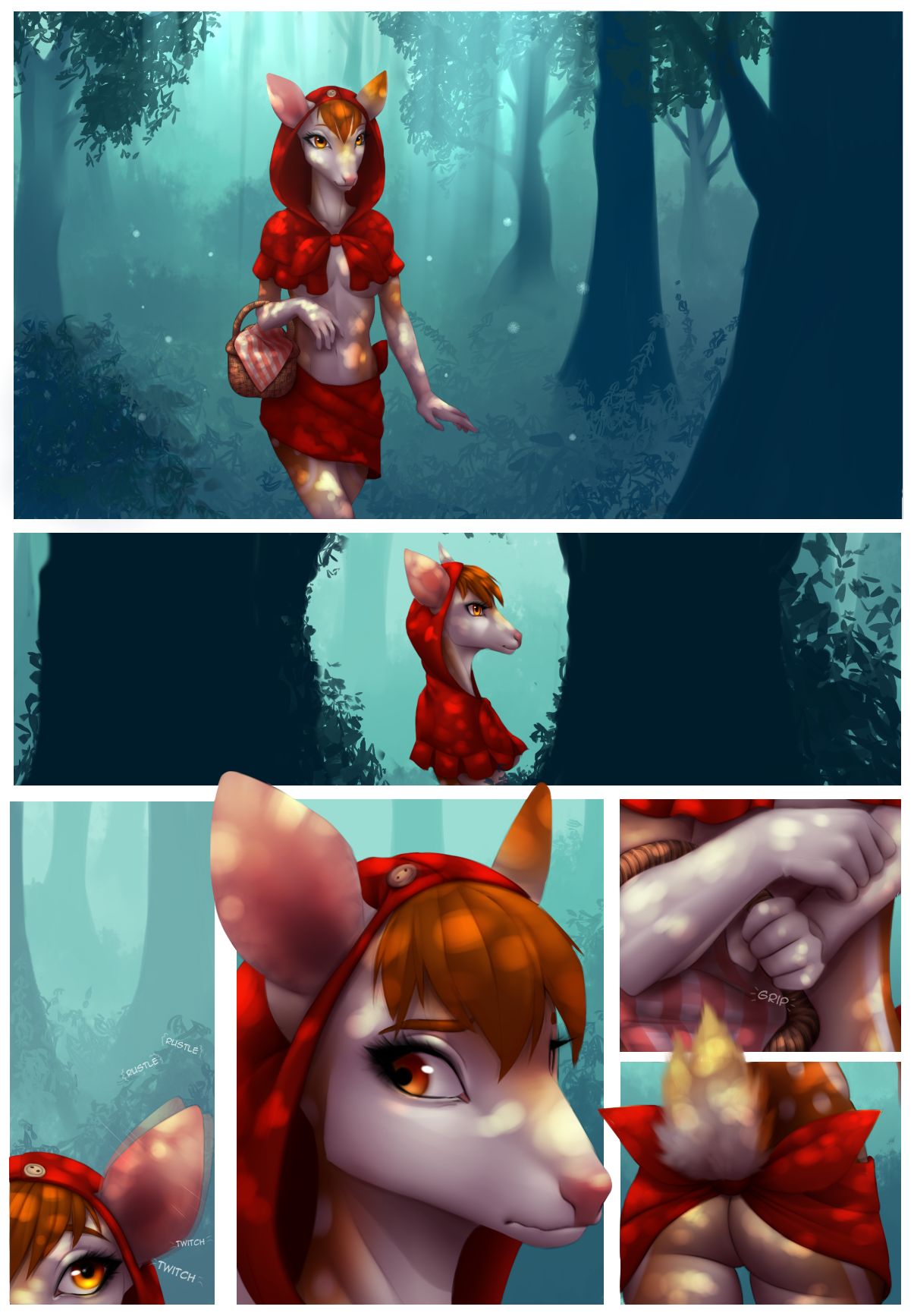 Little Red Riding Deer by: Celeste [MFFF][MF] | Scrolller