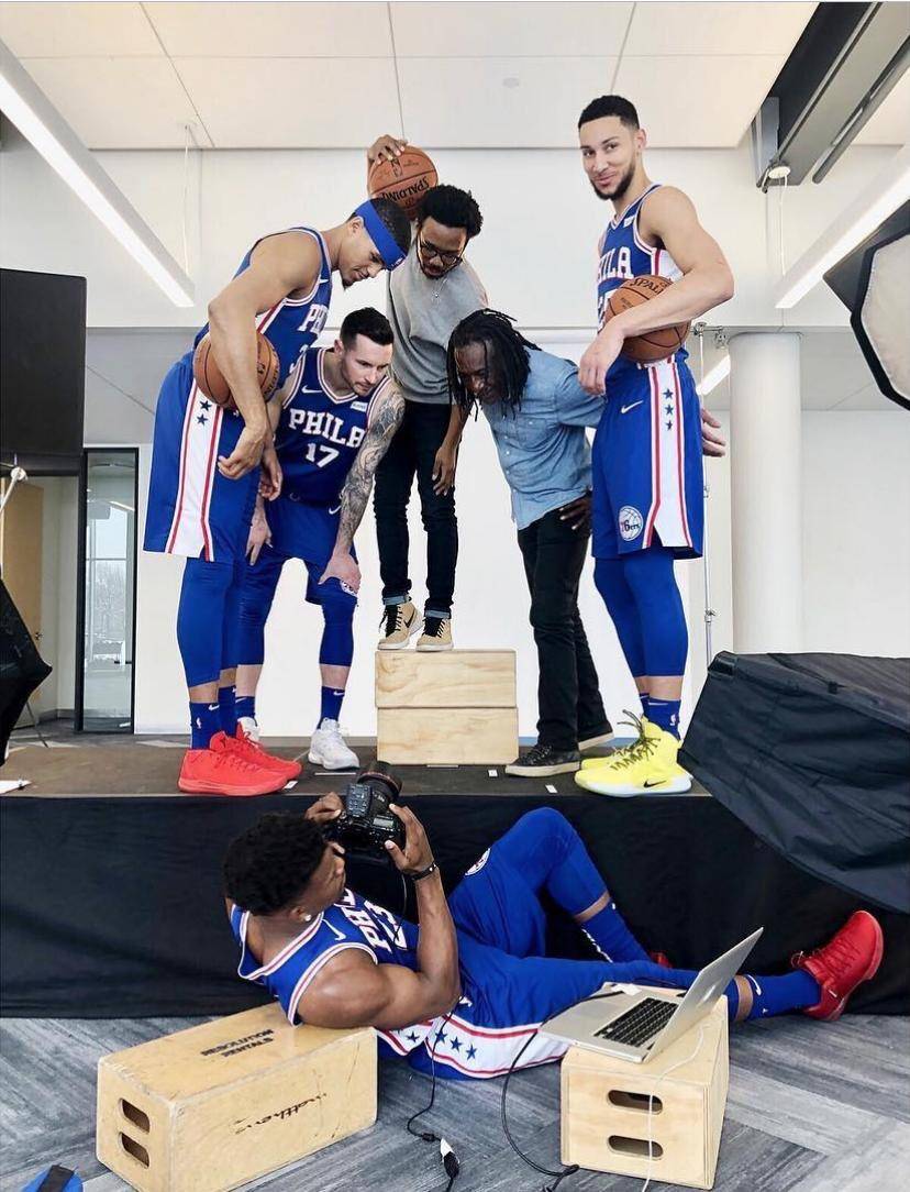 Locker room cancer Jimmy Butler disrupting the Sports Illustrated photo