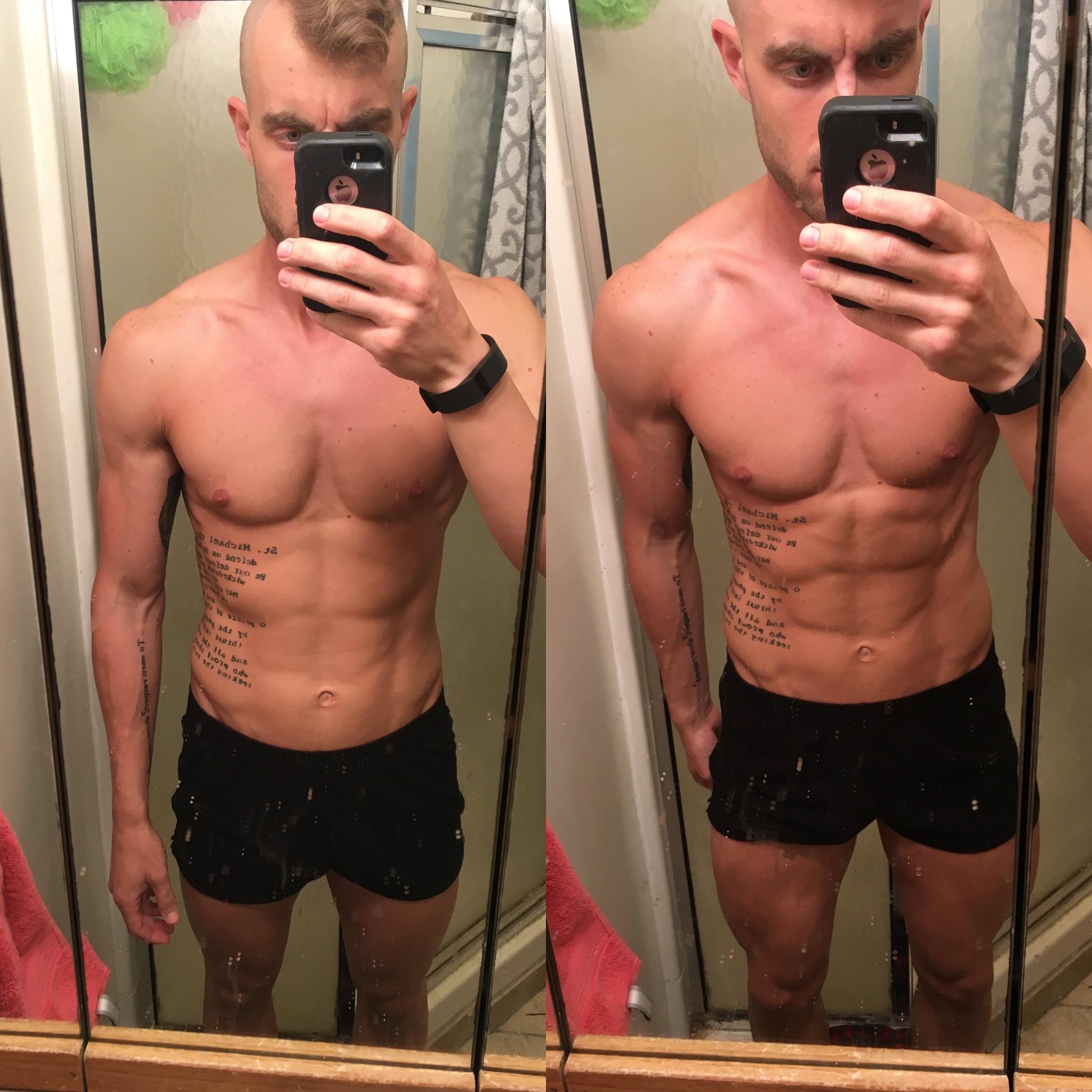 [M] unflexed vs flexed | Scrolller
