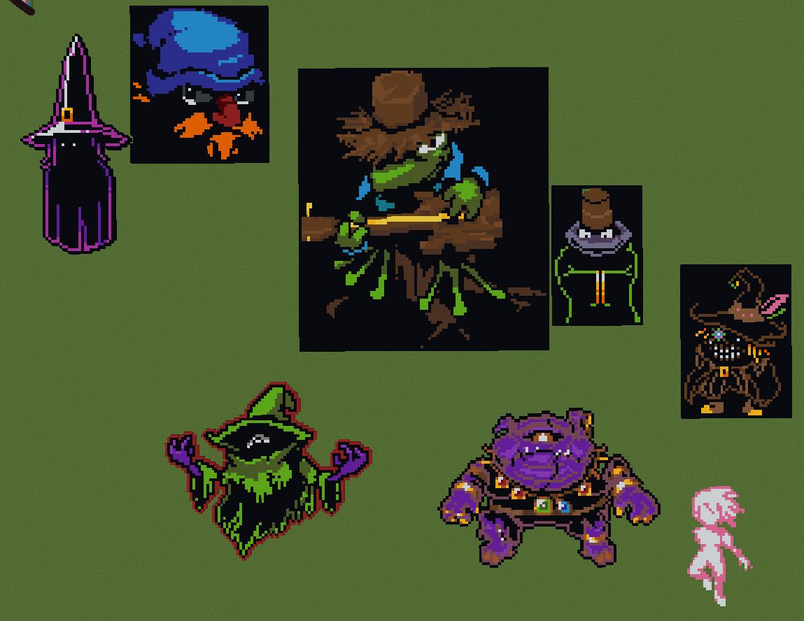 Made a couple character sprites in my Minecraft world | Scrolller