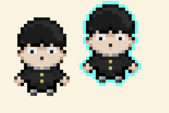 Made Mob from Mob Psycho 100 chibi art | Scrolller