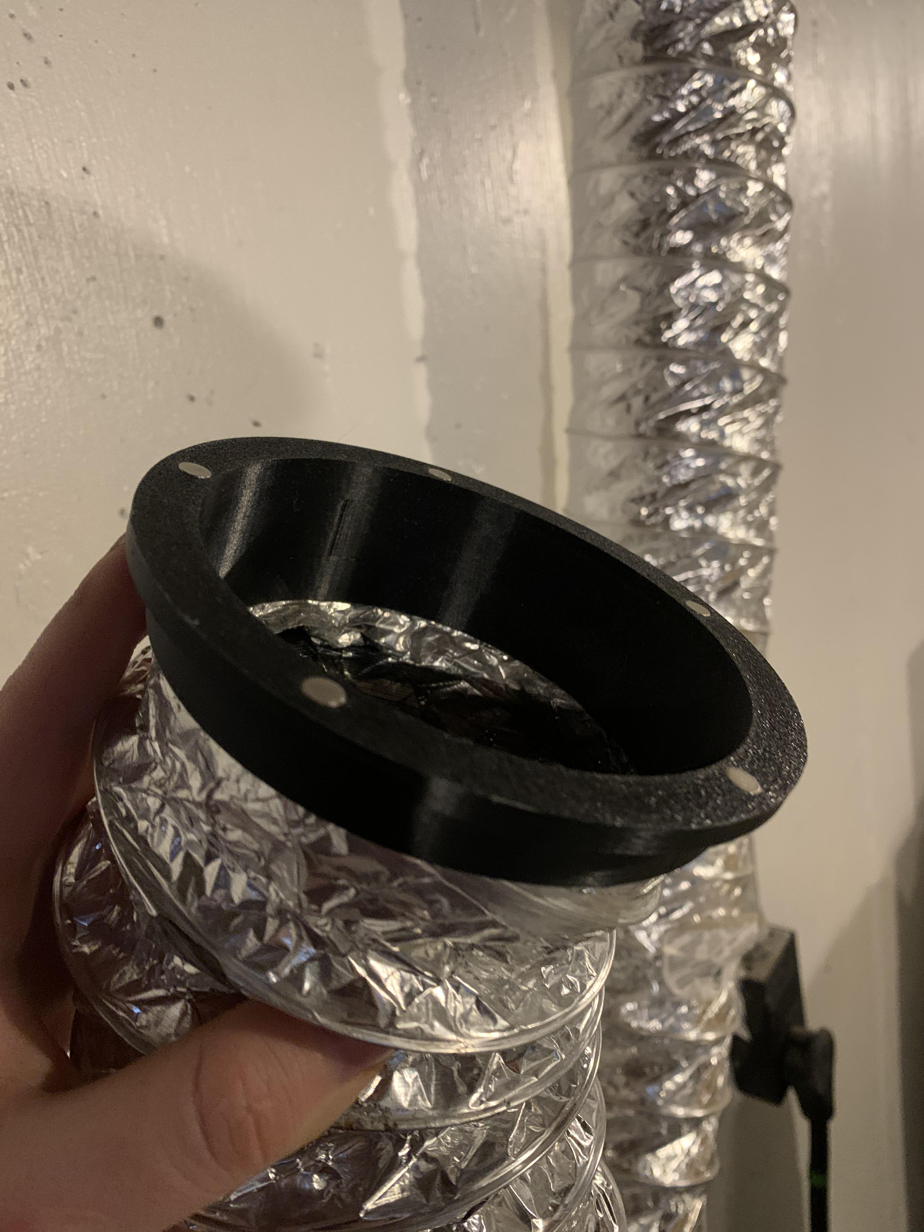 Dryer Hose Adapter. Scrolller