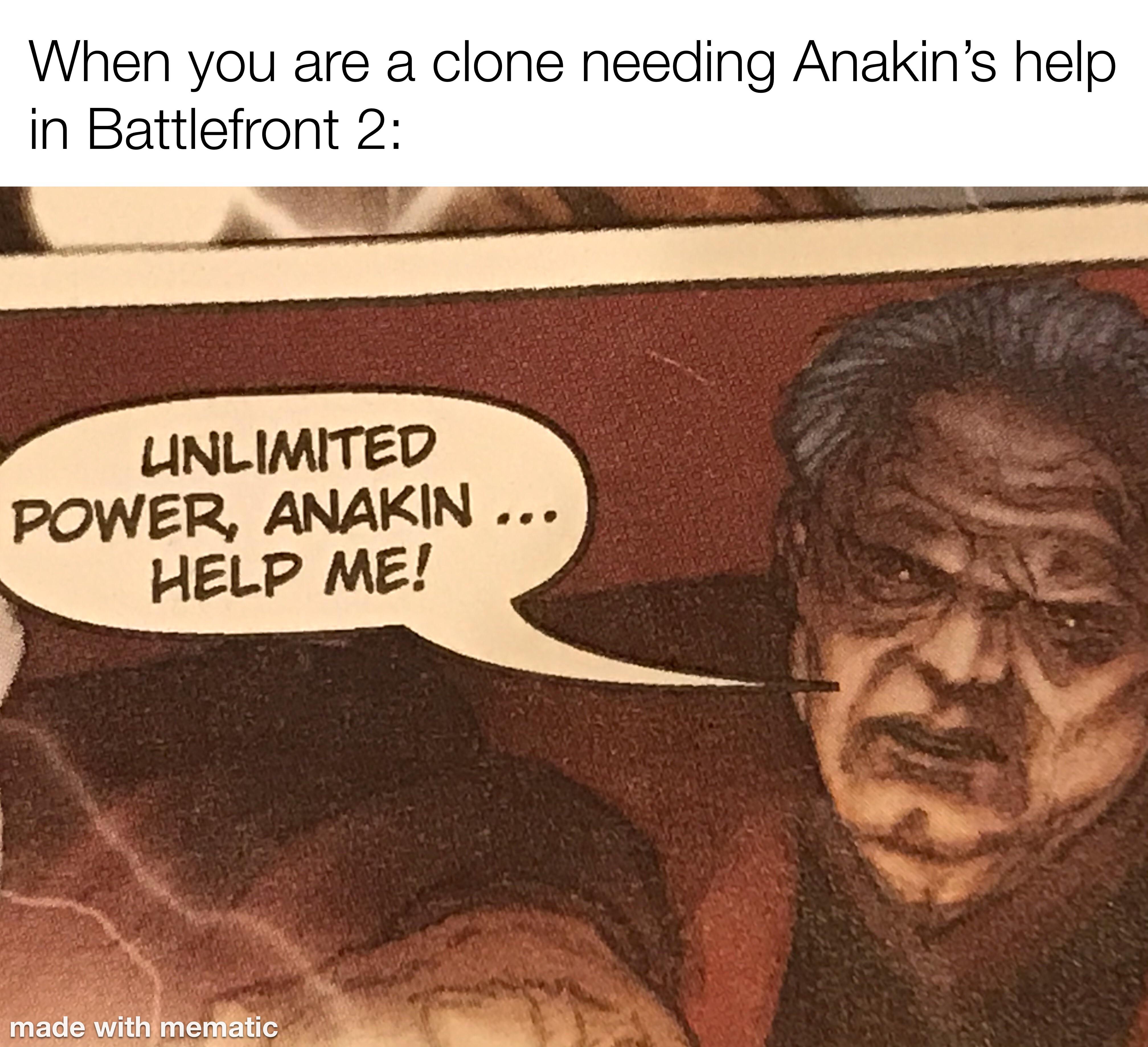Making a meme of every line of the ROTS comic: post 406 | Scrolller