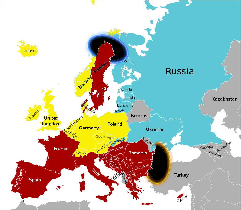 Map of the European alcohol belts | Scrolller