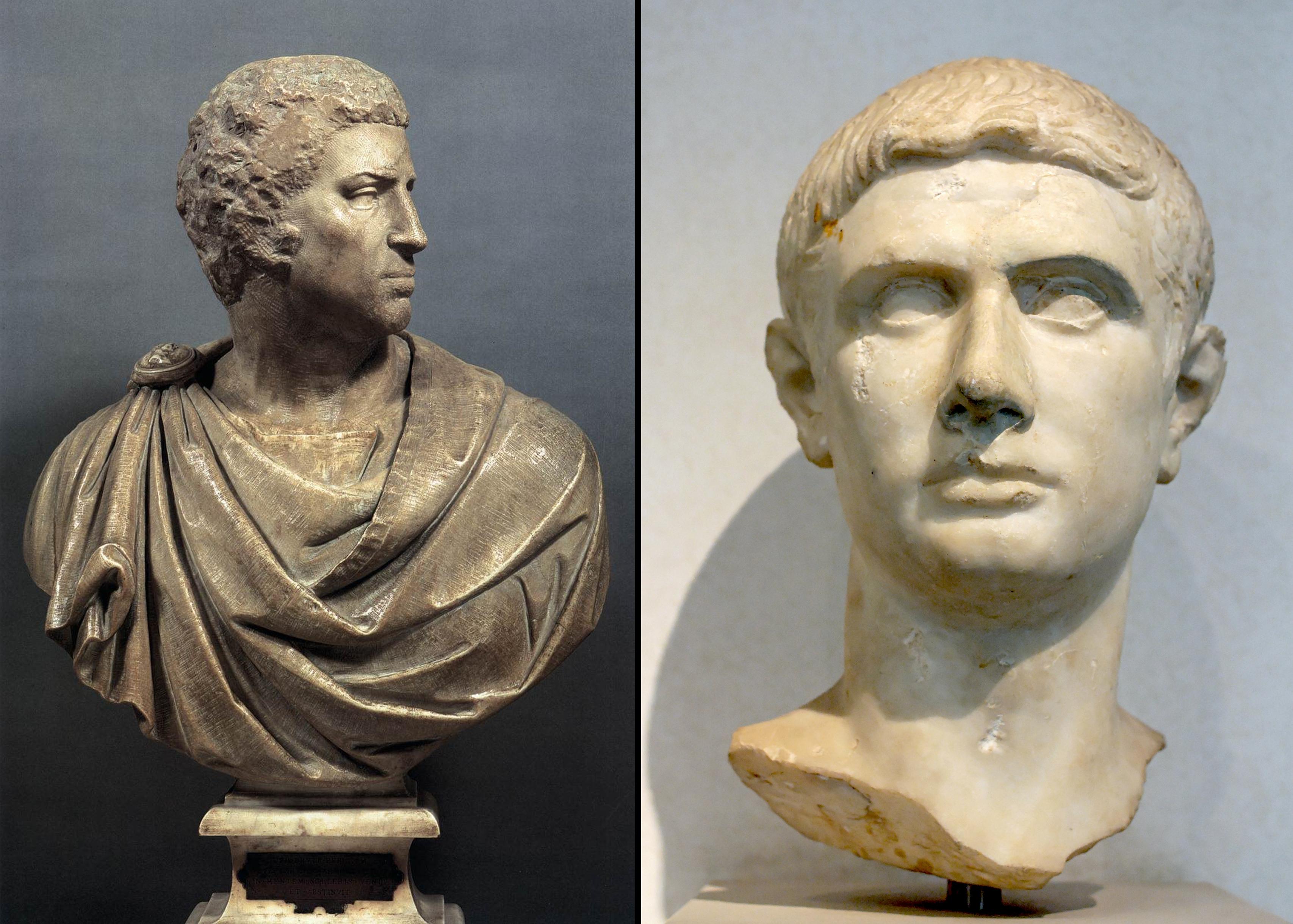 Marcus Junius Brutus (85BC-42BC) took a leading role in the ...