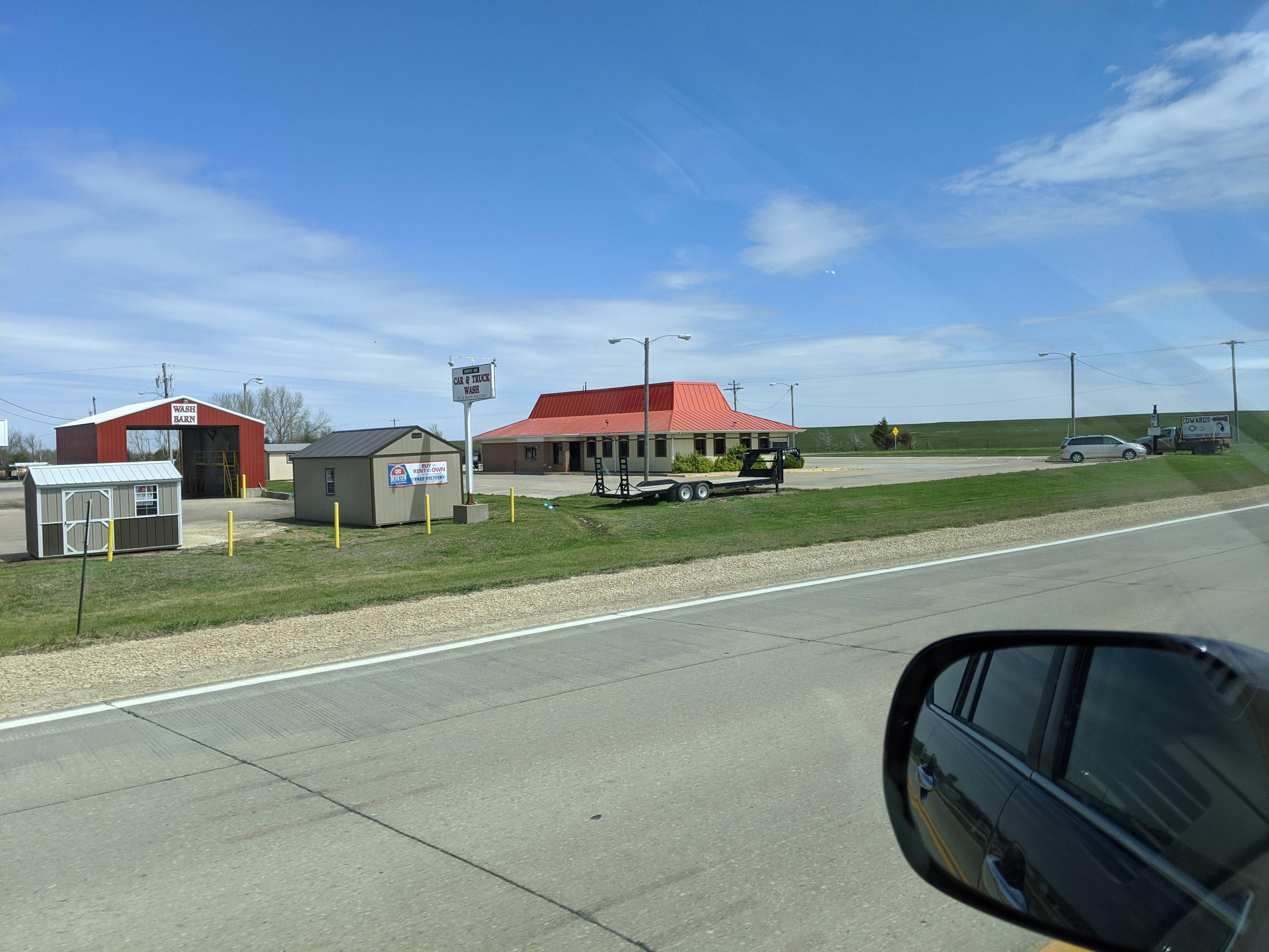 Marion, KS. Now a small town restaurant. Scrolller