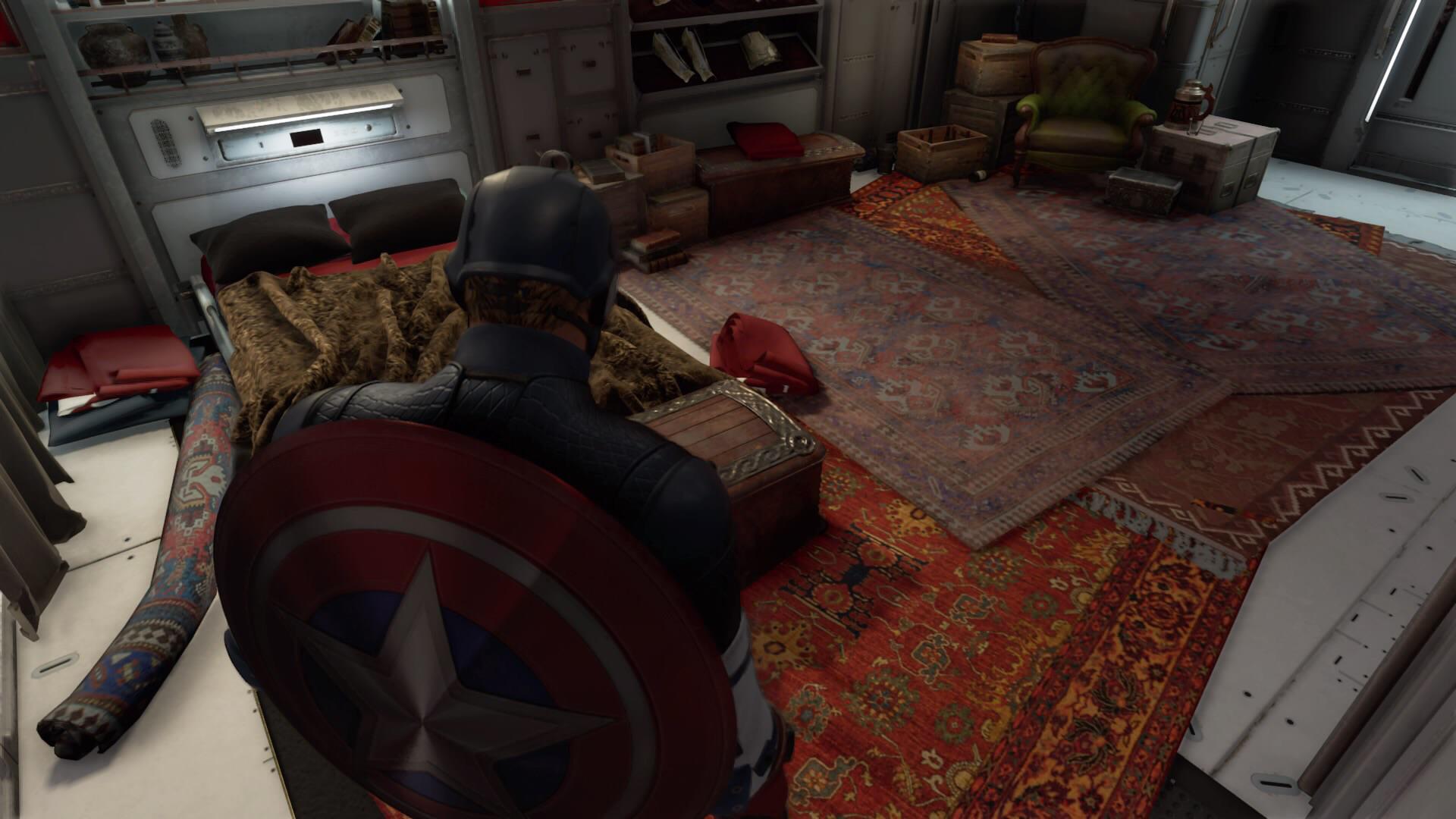 [Marvel’s Avengers] Thor’s room in the social hub has entirely too many ...