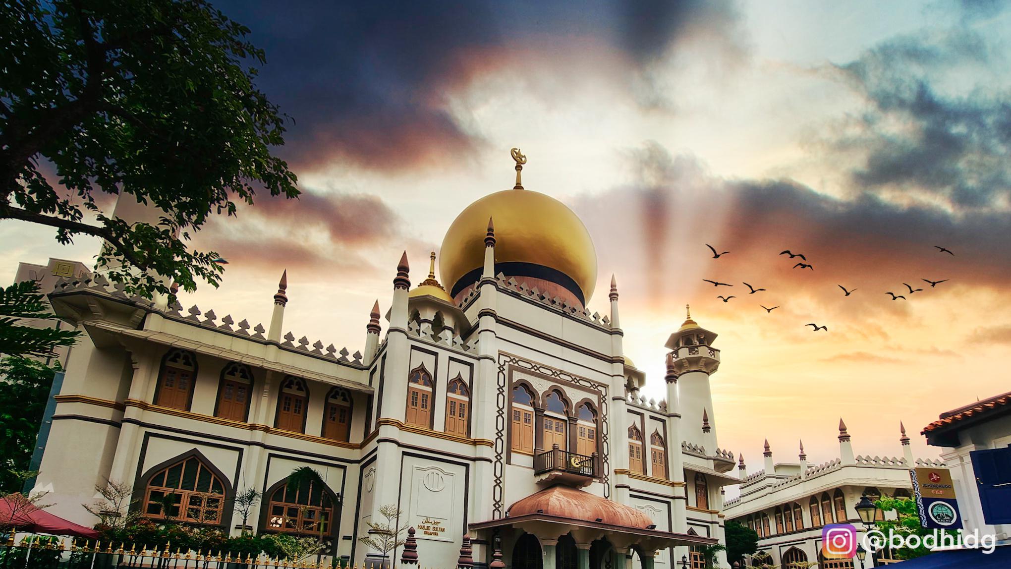 Masjid Sultan. Selamat Hari Rayaπ Eid Mubarak π Clicked on the Samsung
