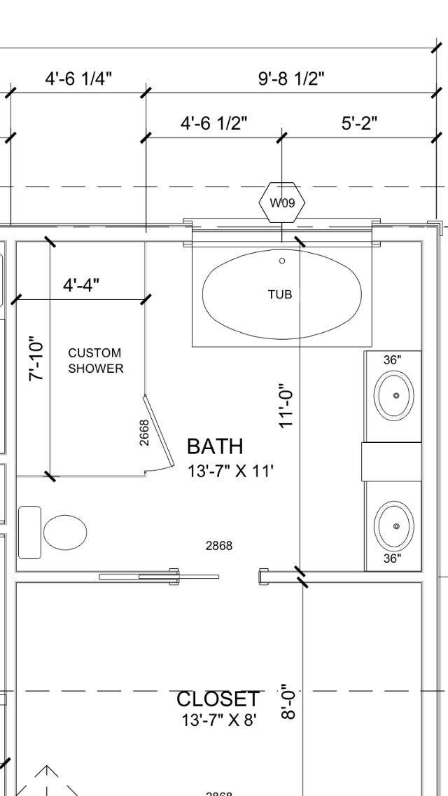Master bathroom layout help Scrolller