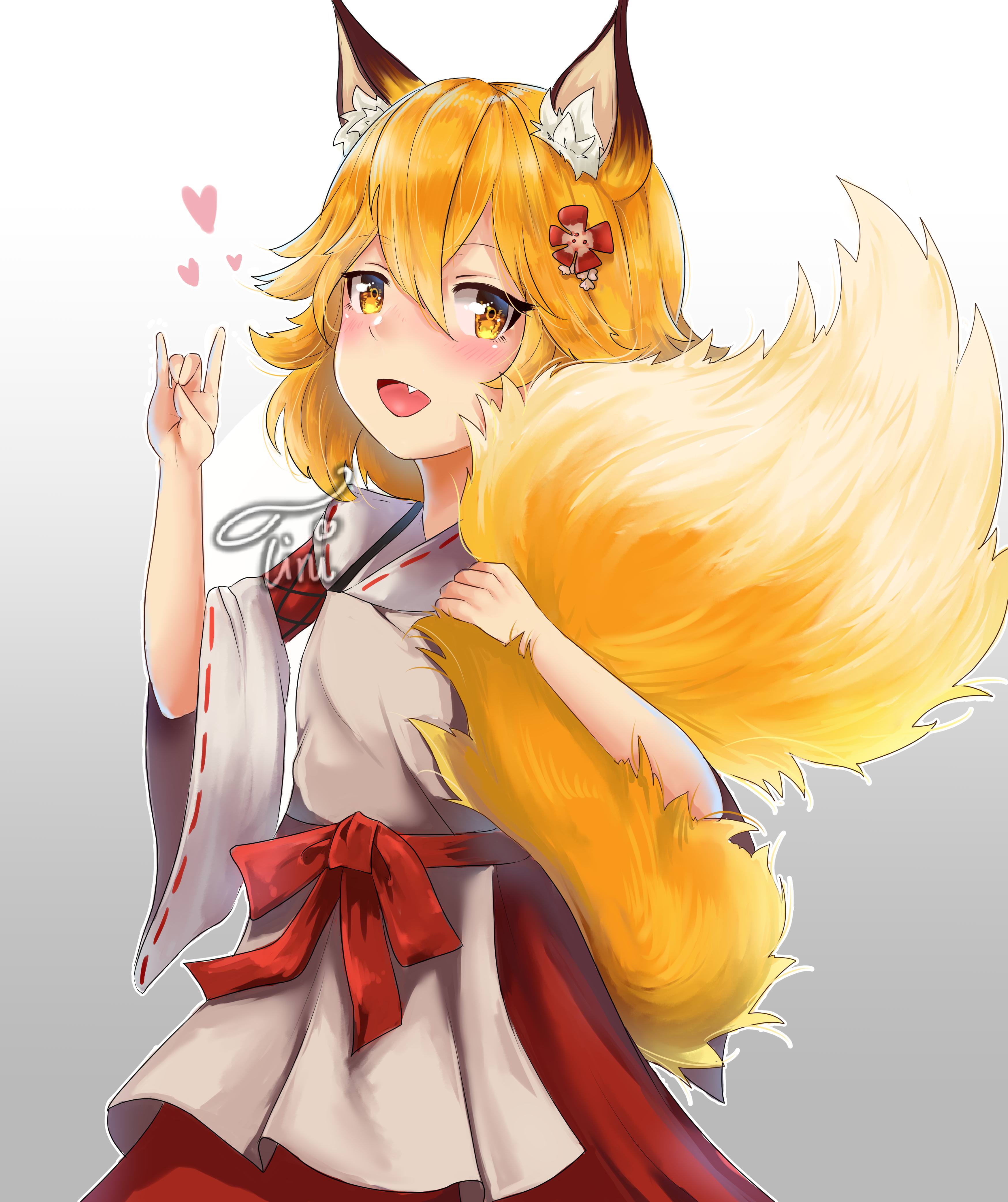 Maximum fluffy tail [Sewayaki Kitsune no Senko-san] | Scrolller