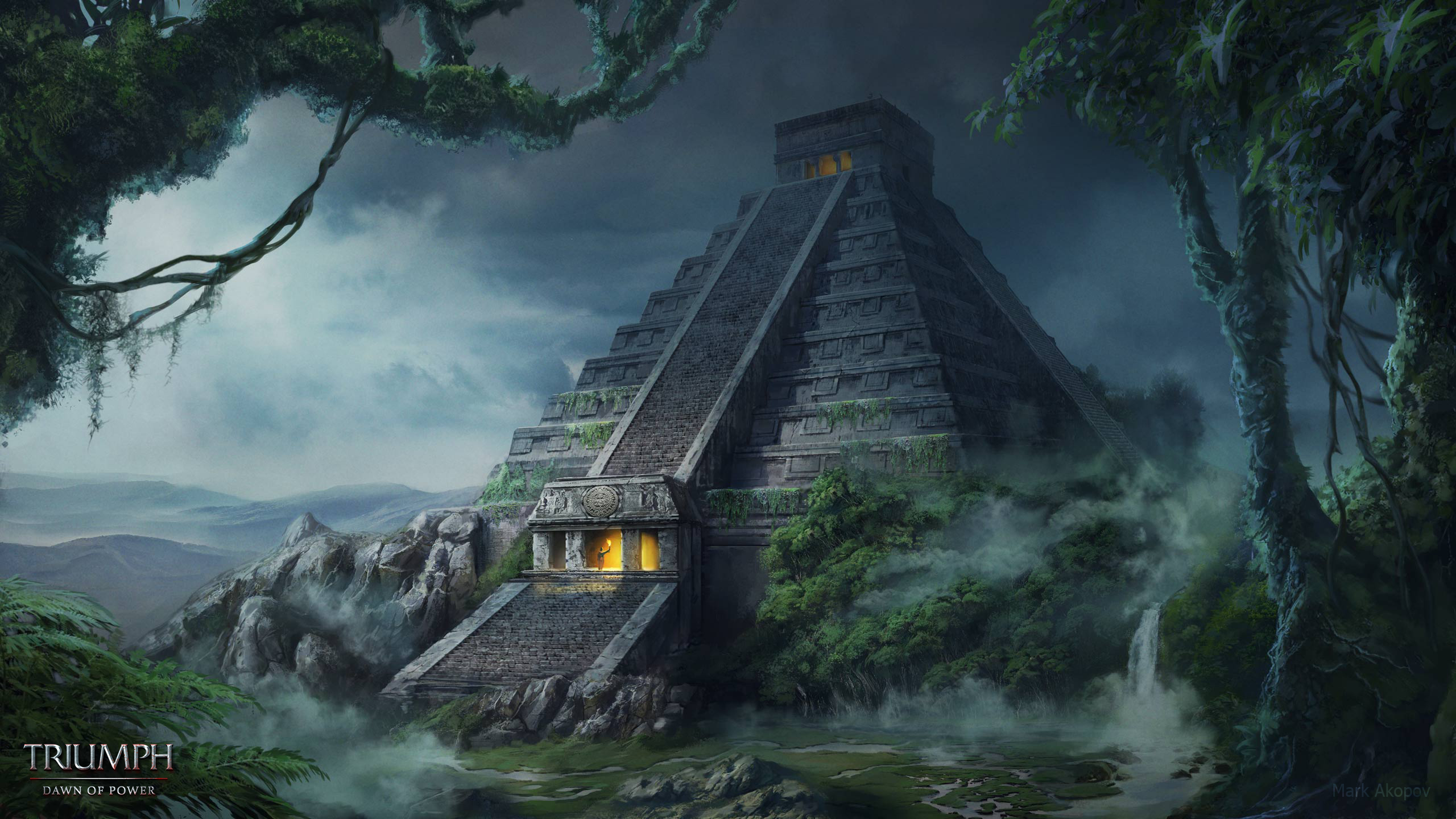 Mayan temple