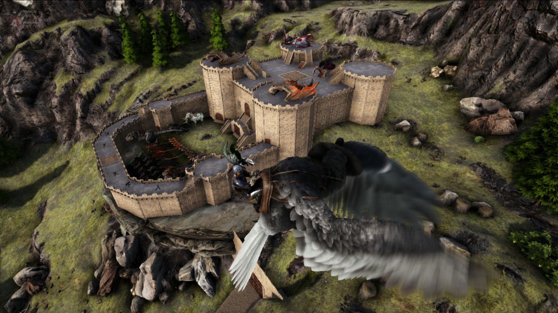 Me and my friend build this castle on Ragnarok | Scrolller