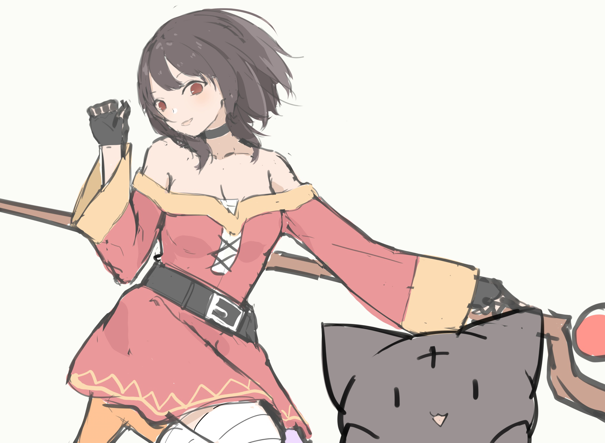 Not Megumin Megumin without her hat | Scrolller