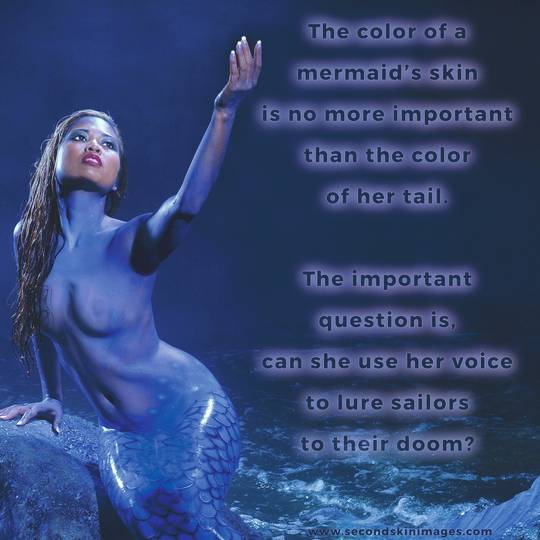 What color is your mermaid? (bodypaint by me)