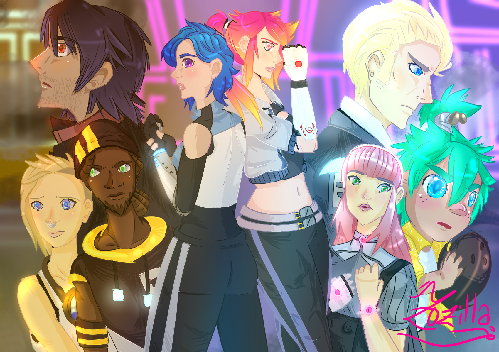 Meta Runner Drawings Meta Runner Season 2 Fanart- By Zozilla | Scrolller