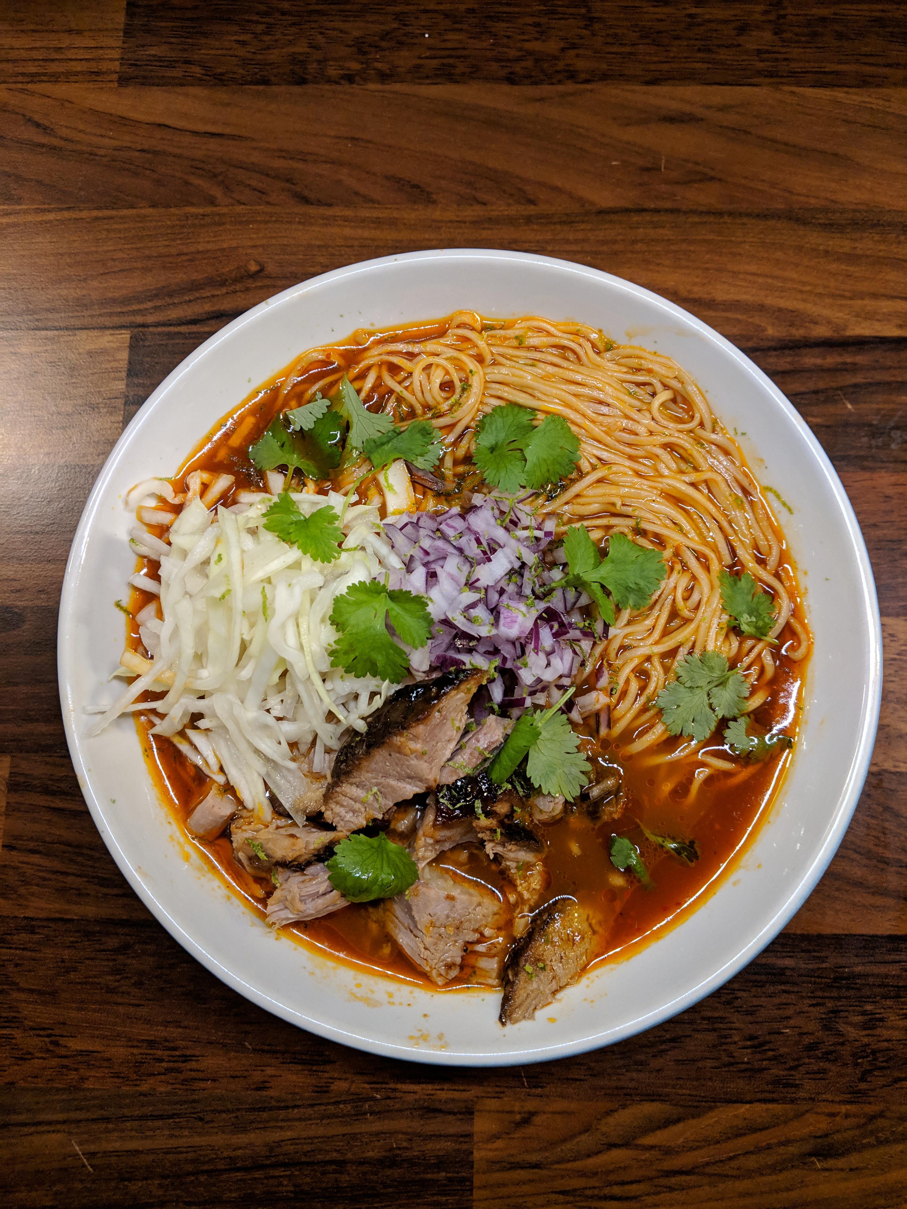 Mexican pozole inspired ramen, damn tasty !! | Scrolller