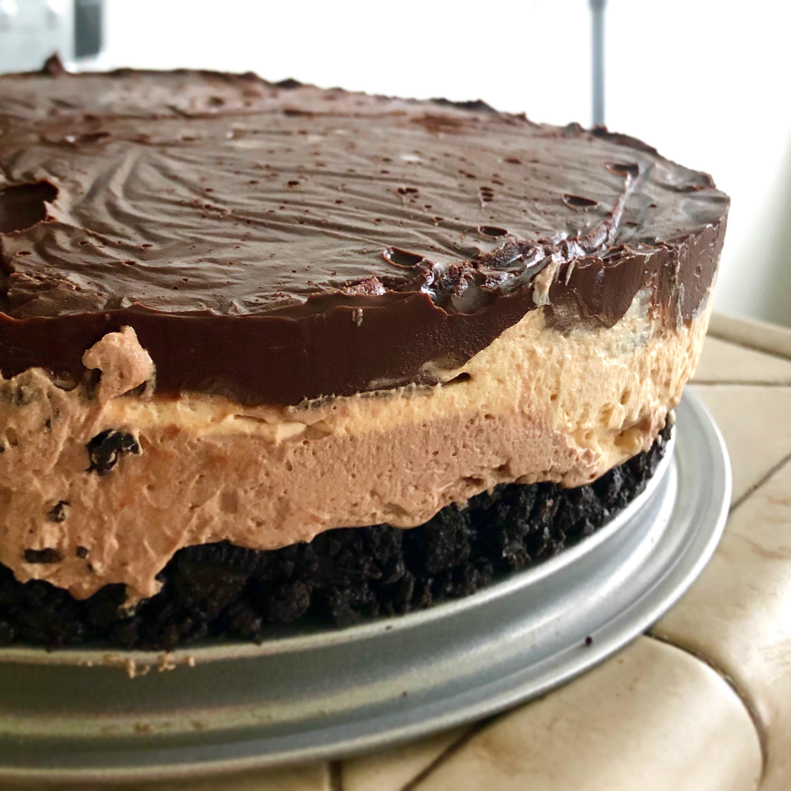 Milk Chocolate &amp; Butterscotch Mousse Cake | Scrolller