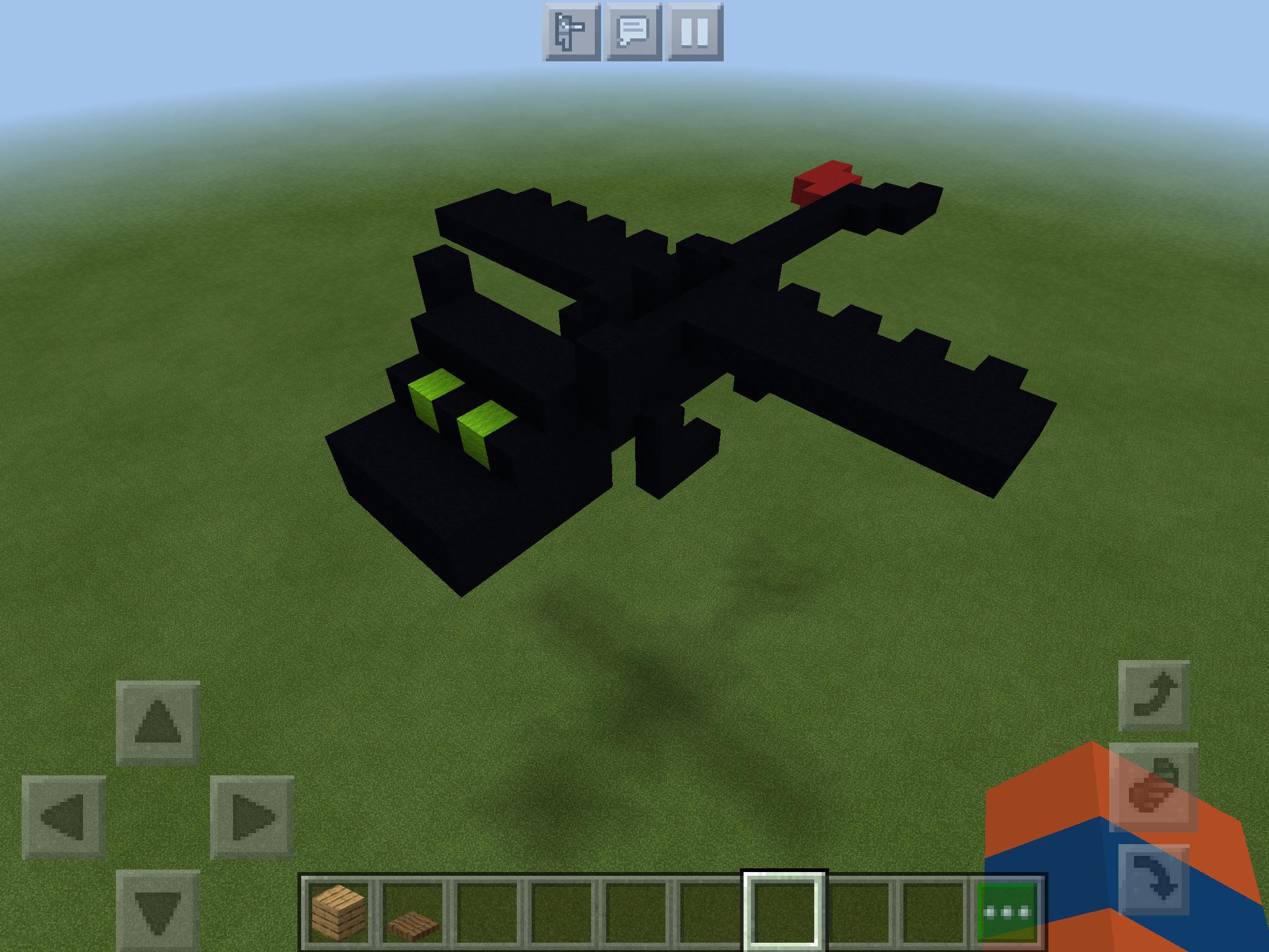 Toothless Build Easy Minecraft Minecraft toothless(pls don’t hate) | Scrolller
