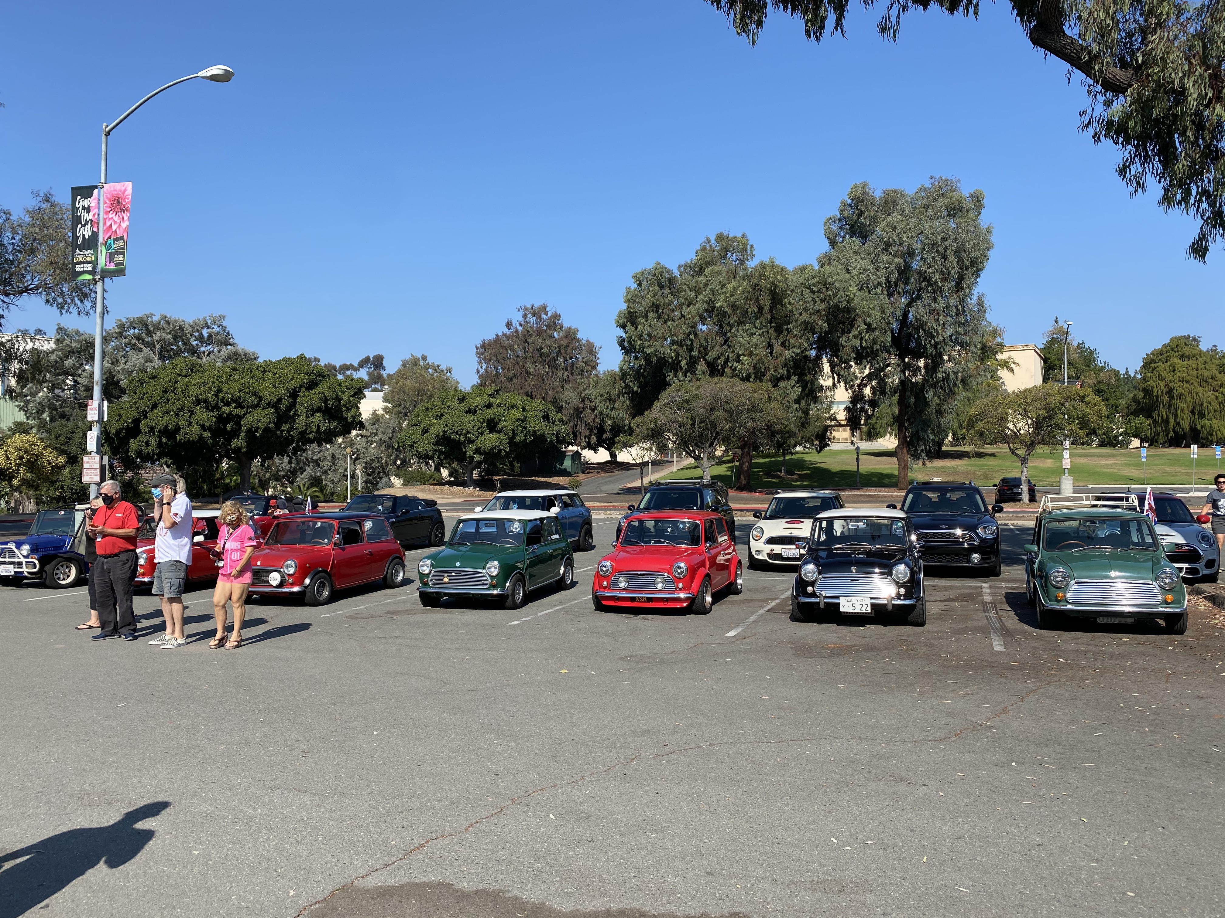 MINI rally today through San Diego | Scrolller