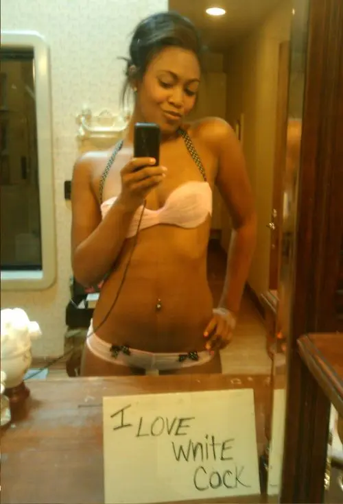 Mixed raceplay body writing and signs featuring Black and white women from JesusRaves