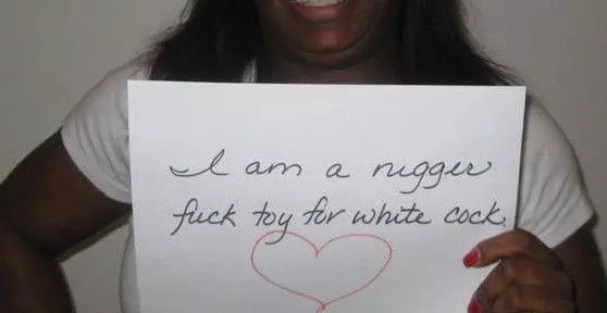 Mixed raceplay body writing and signs featuring Black and white women from JesusRaves