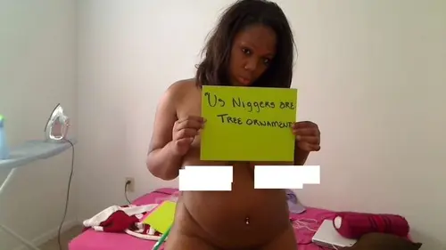 Mixed raceplay body writing and signs featuring Black and white women from JesusRaves