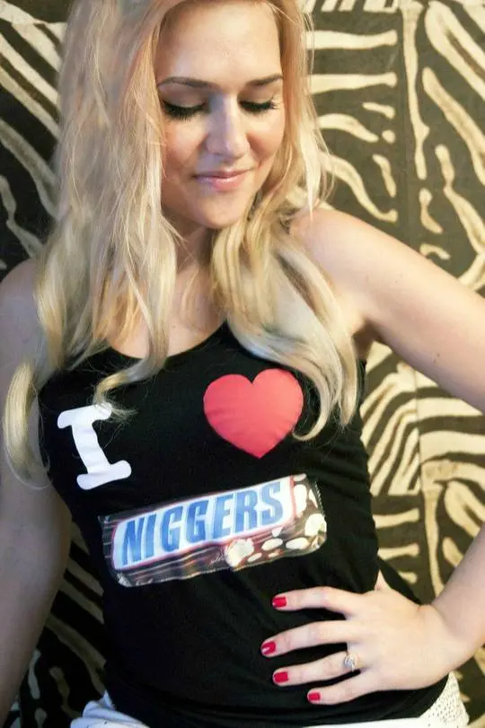Mixed raceplay body writing and signs featuring Black and white women from JesusRaves