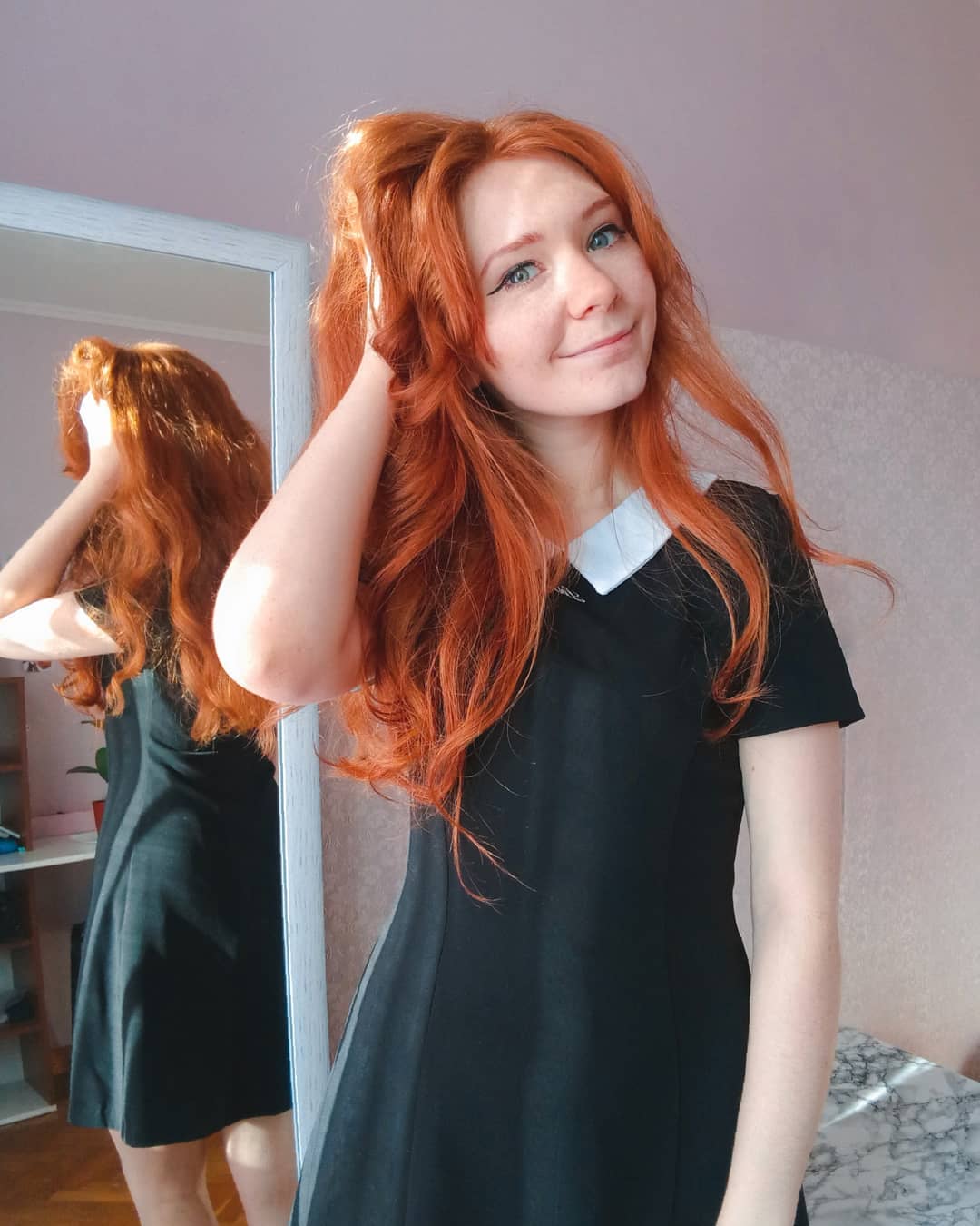 Discover more like SFWRedheads: modest but cute dress and Related ...