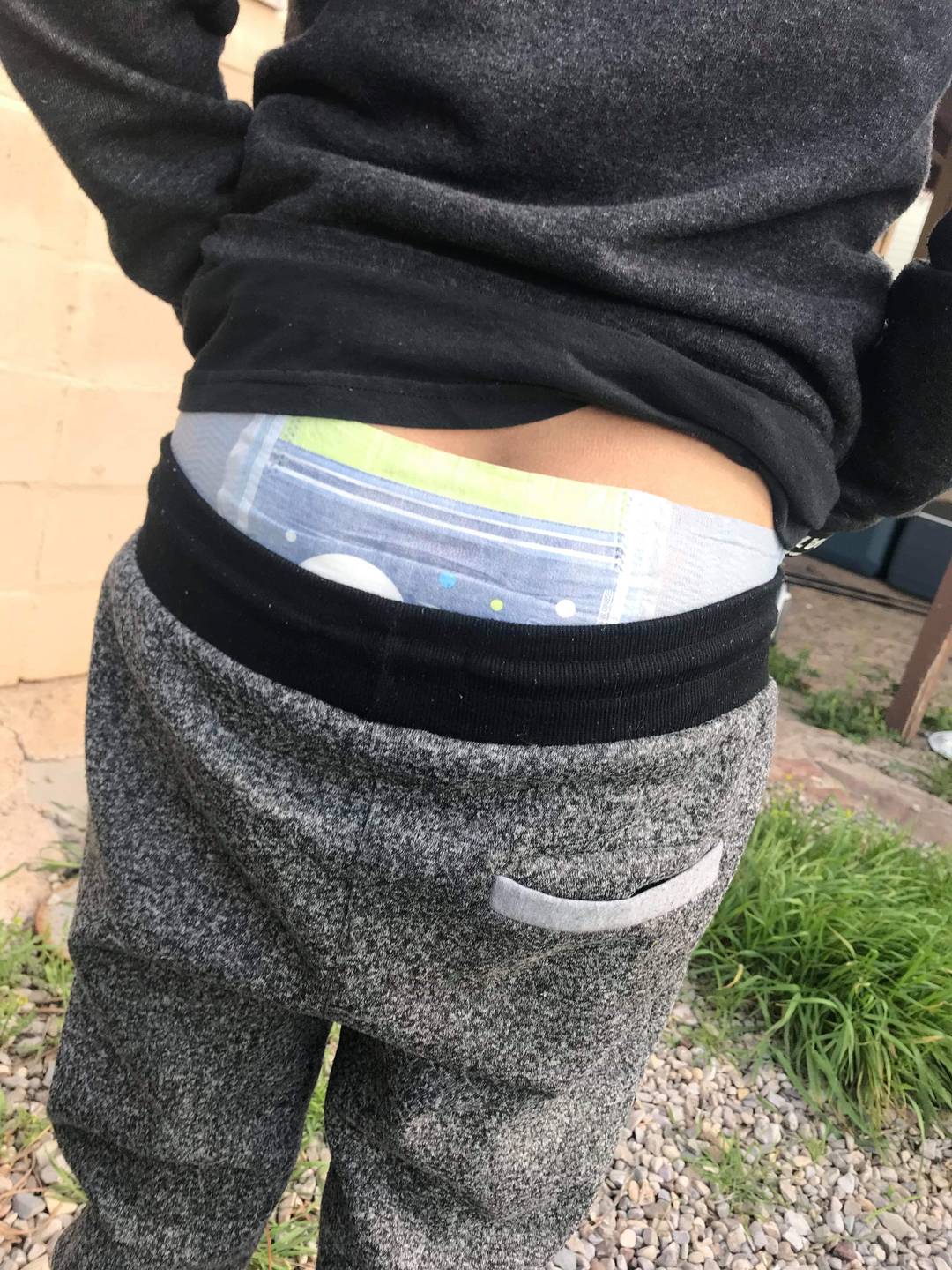 Mommy Got A Pic Of My Diaper Peeking Out Scrolller 7085