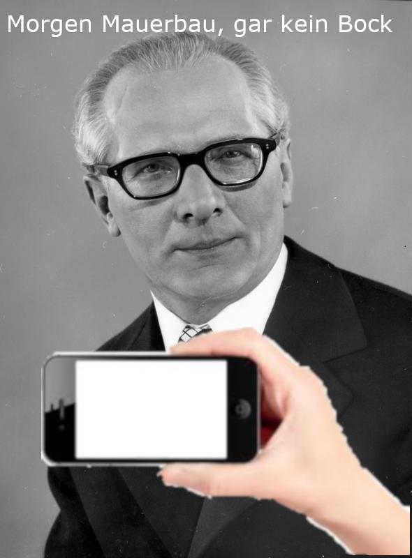 Mauerbau, gar kein bock Scrolller
