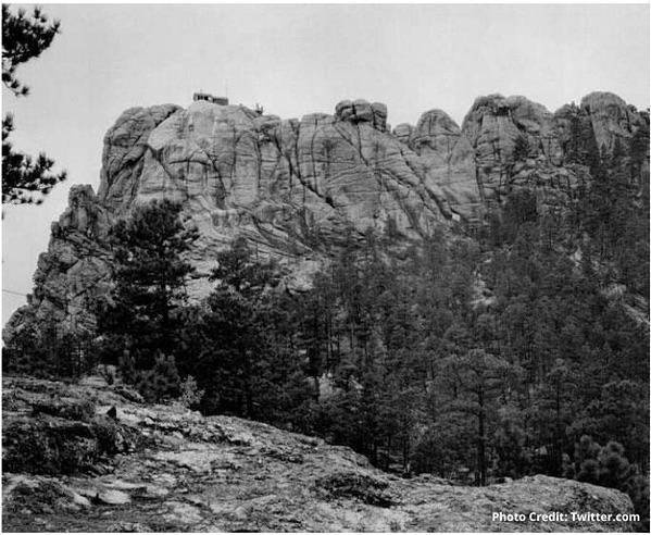 Mount Rushmore before it was vandalized | Scrolller