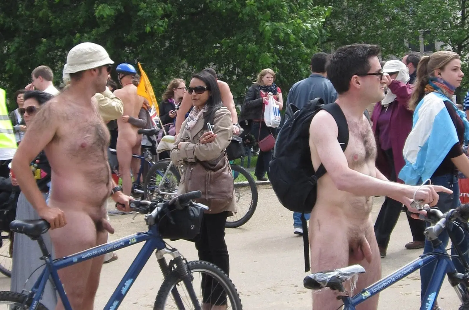 Mutual admiration! Have to get along to one of these WNBR' events one day...