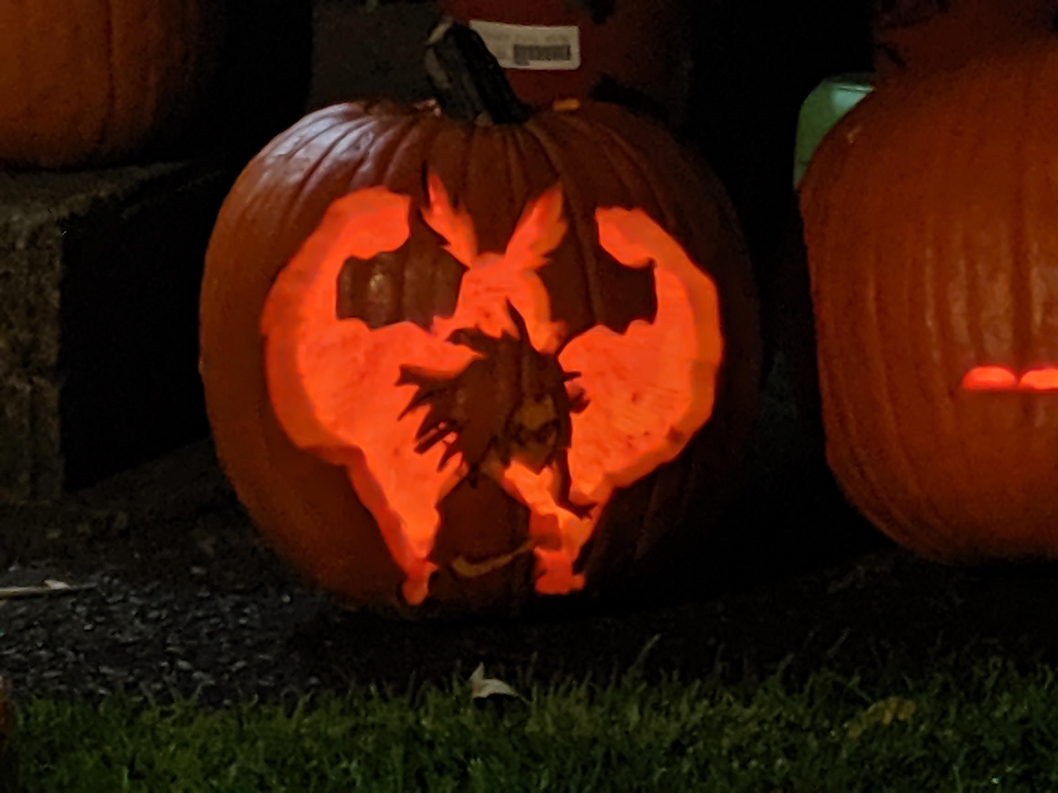 My All Might pumpkin!! | Scrolller