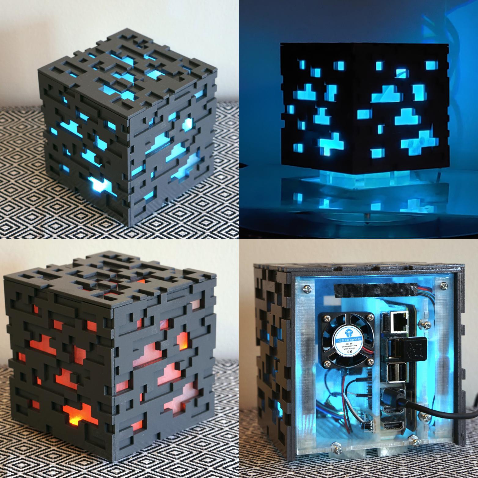 My Custom Ore Block Raspberry Pi Server Case | Scrolller