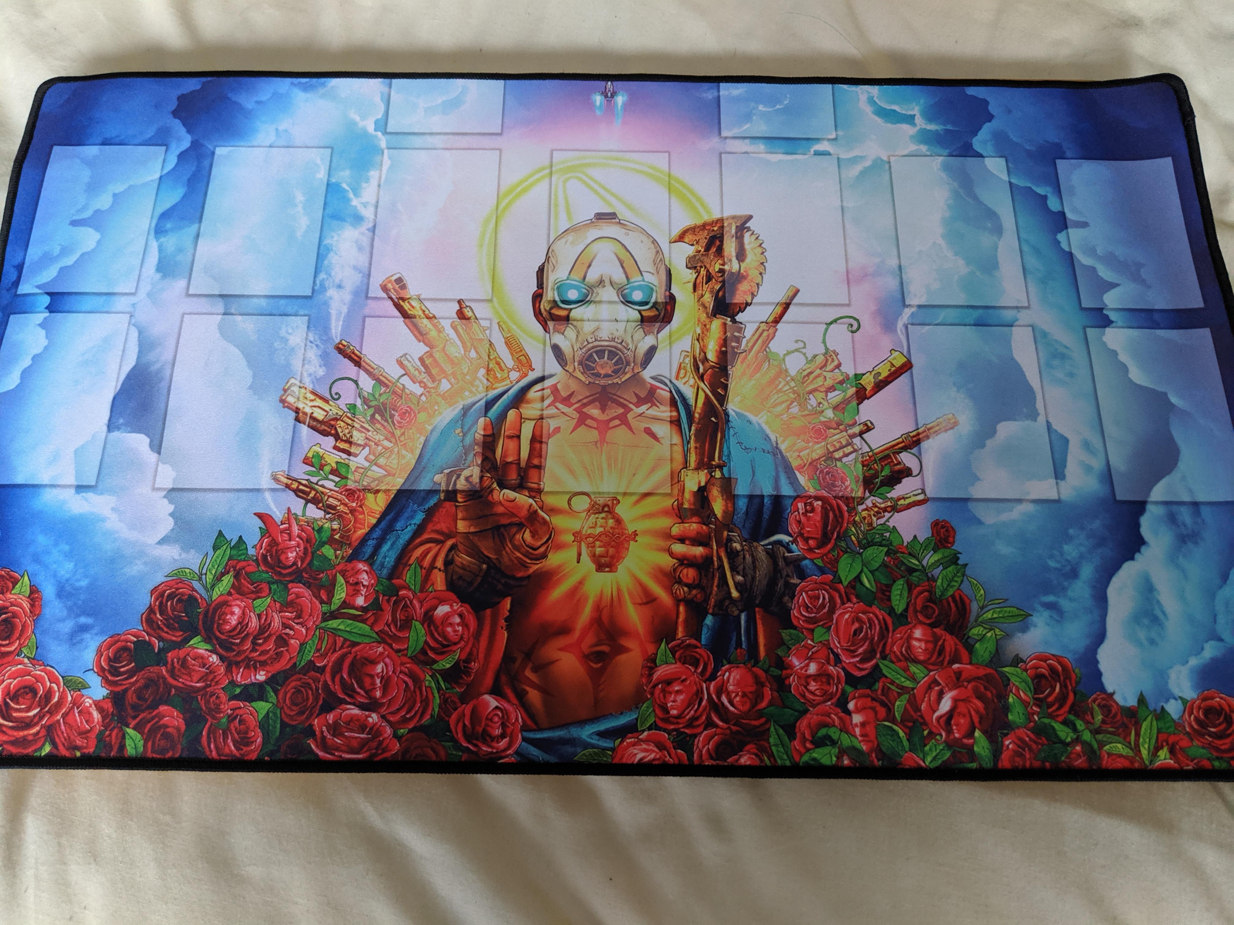 My custom playmat finally arrived Scrolller