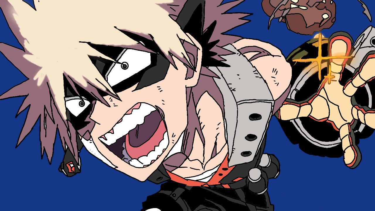 My drawing of bakugo | Scrolller